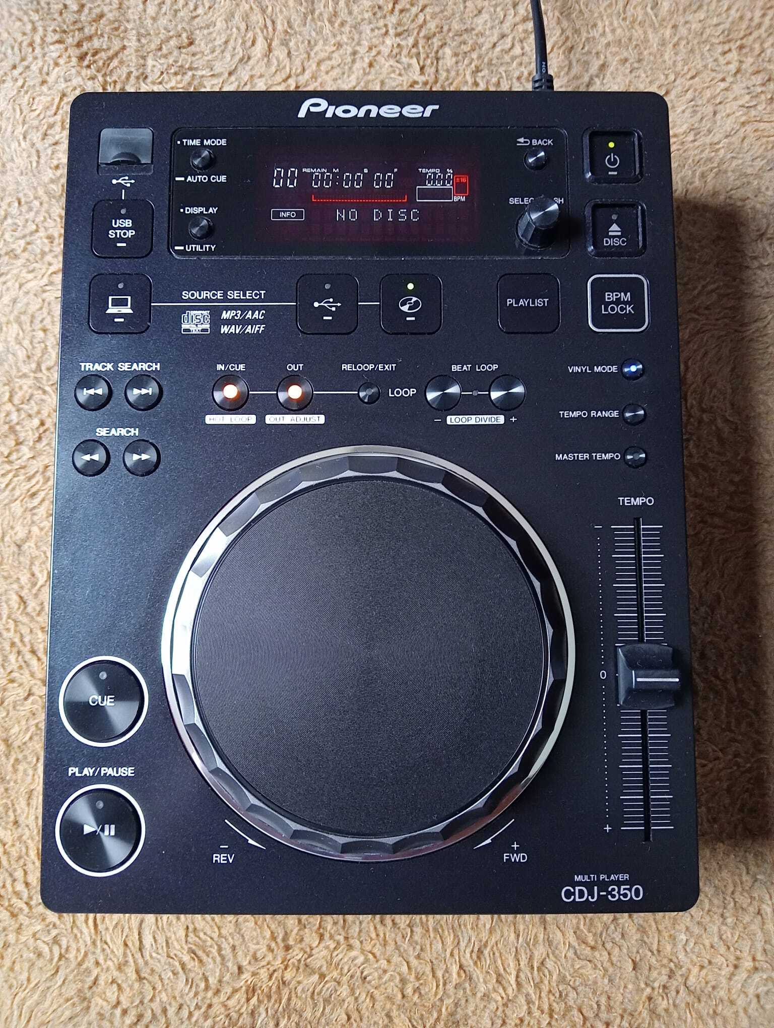 Je vends une paire de platines CDJ-350 Pioneer