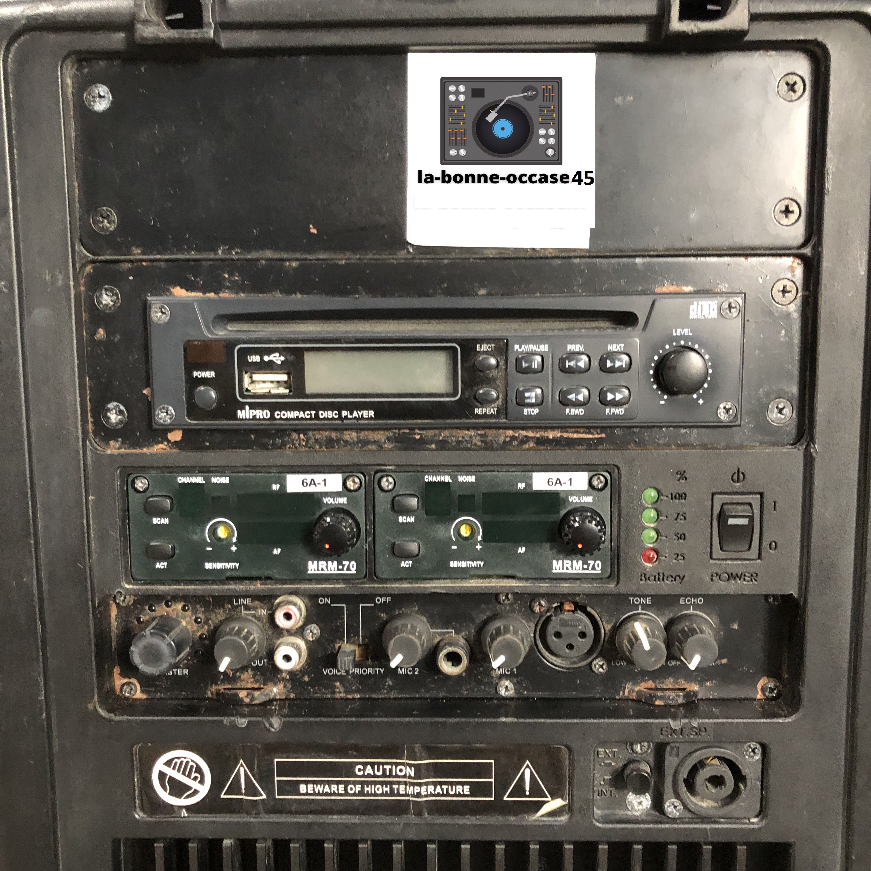 Vend enceinte Mipro MA 808
