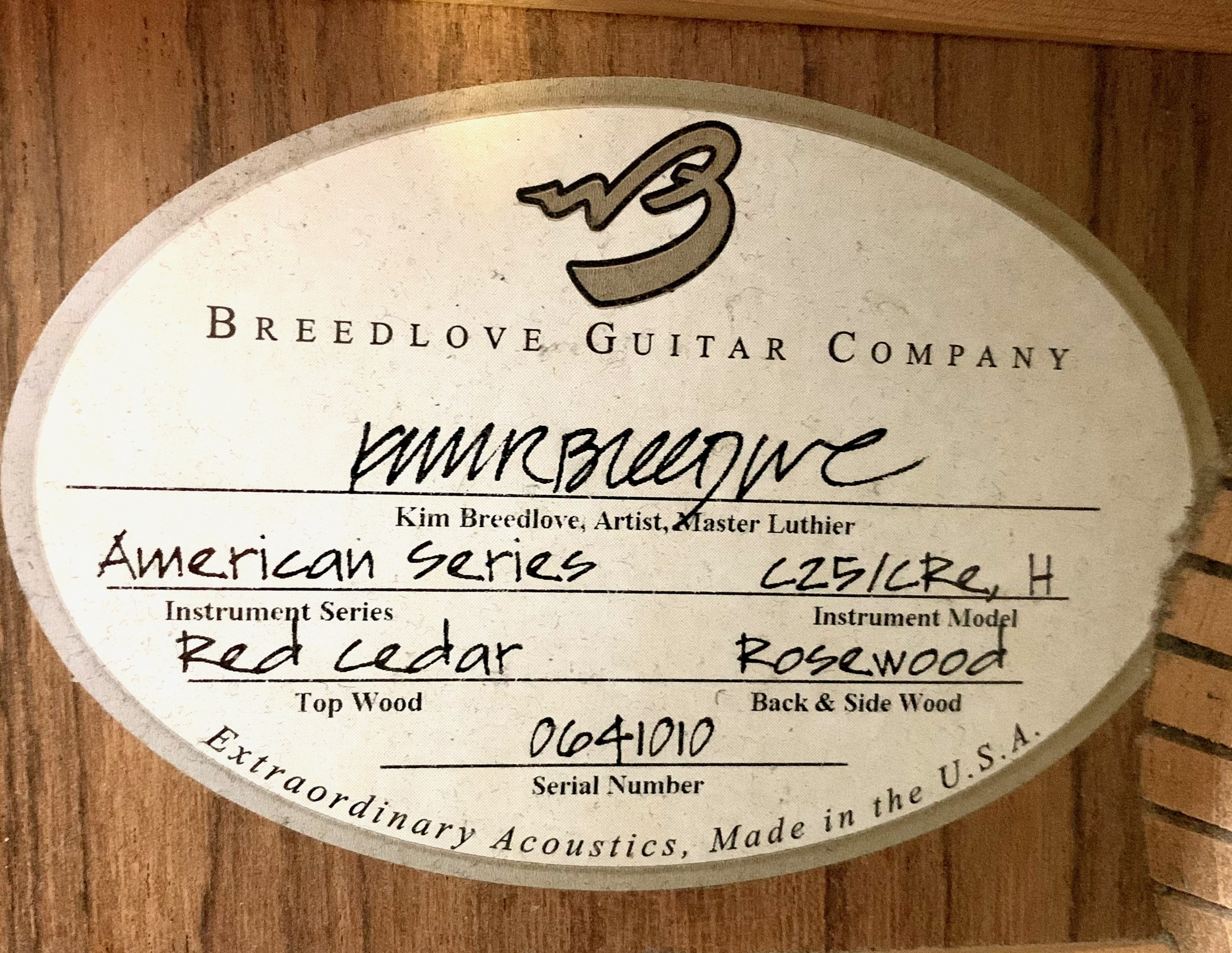 Breedlove C25/CRe (74536)