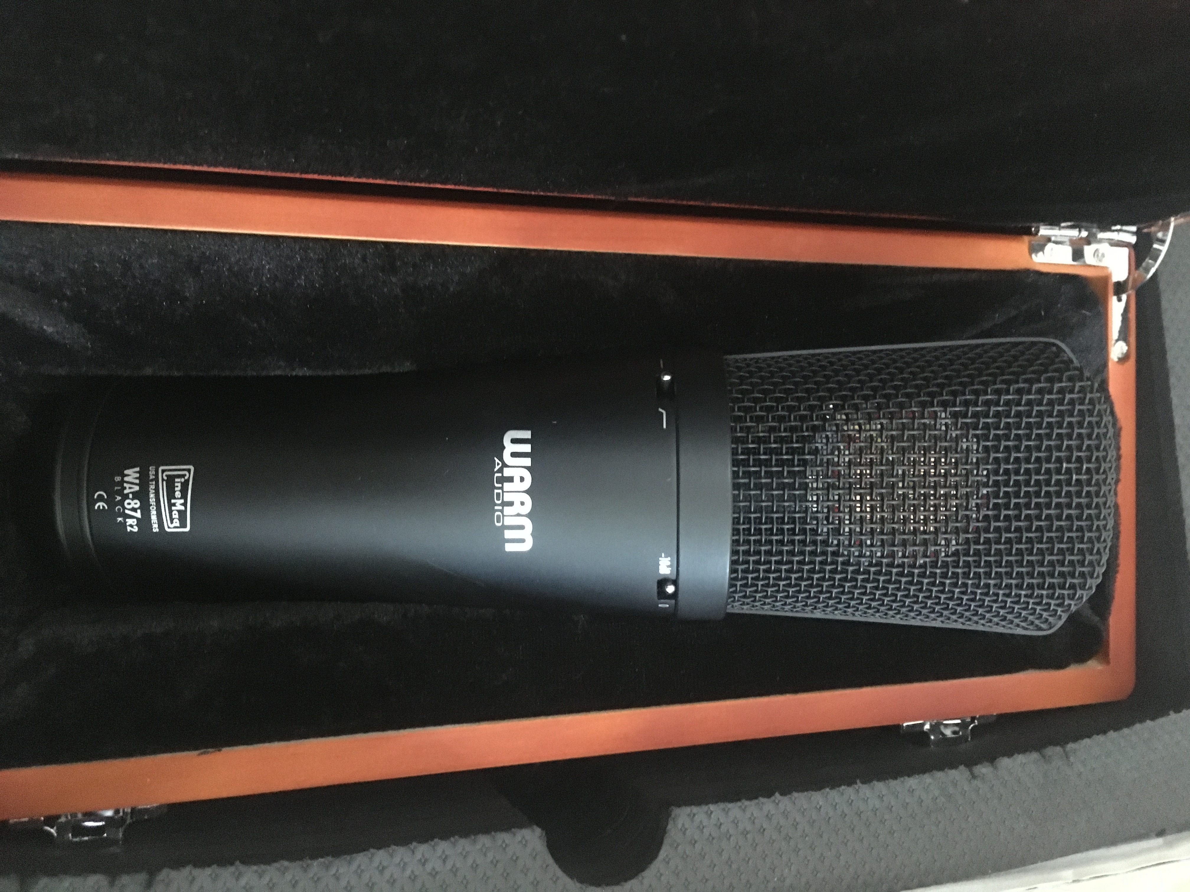 Vend micro WARM AUDIO R2 NOIR comme neuf avec facture