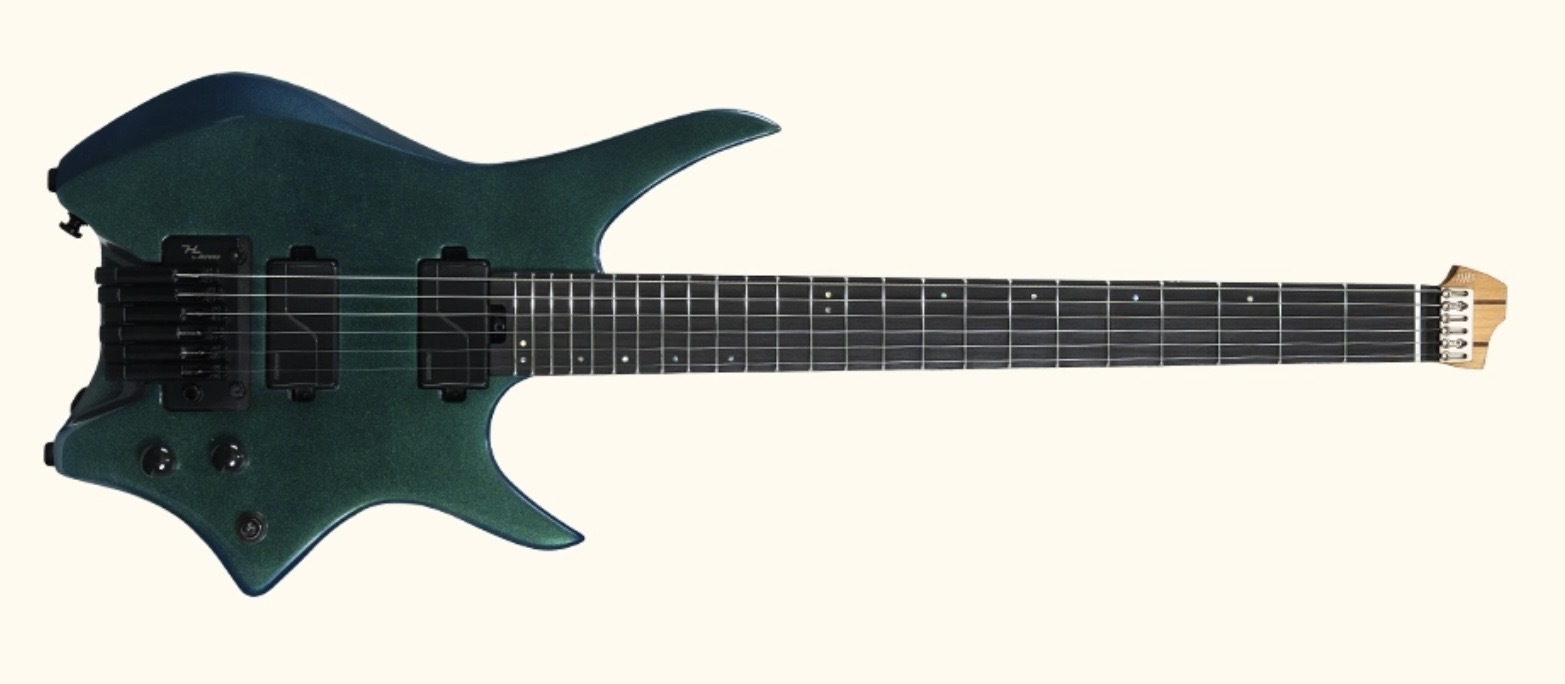Hils Guitars Next HN6 Cosmic Green