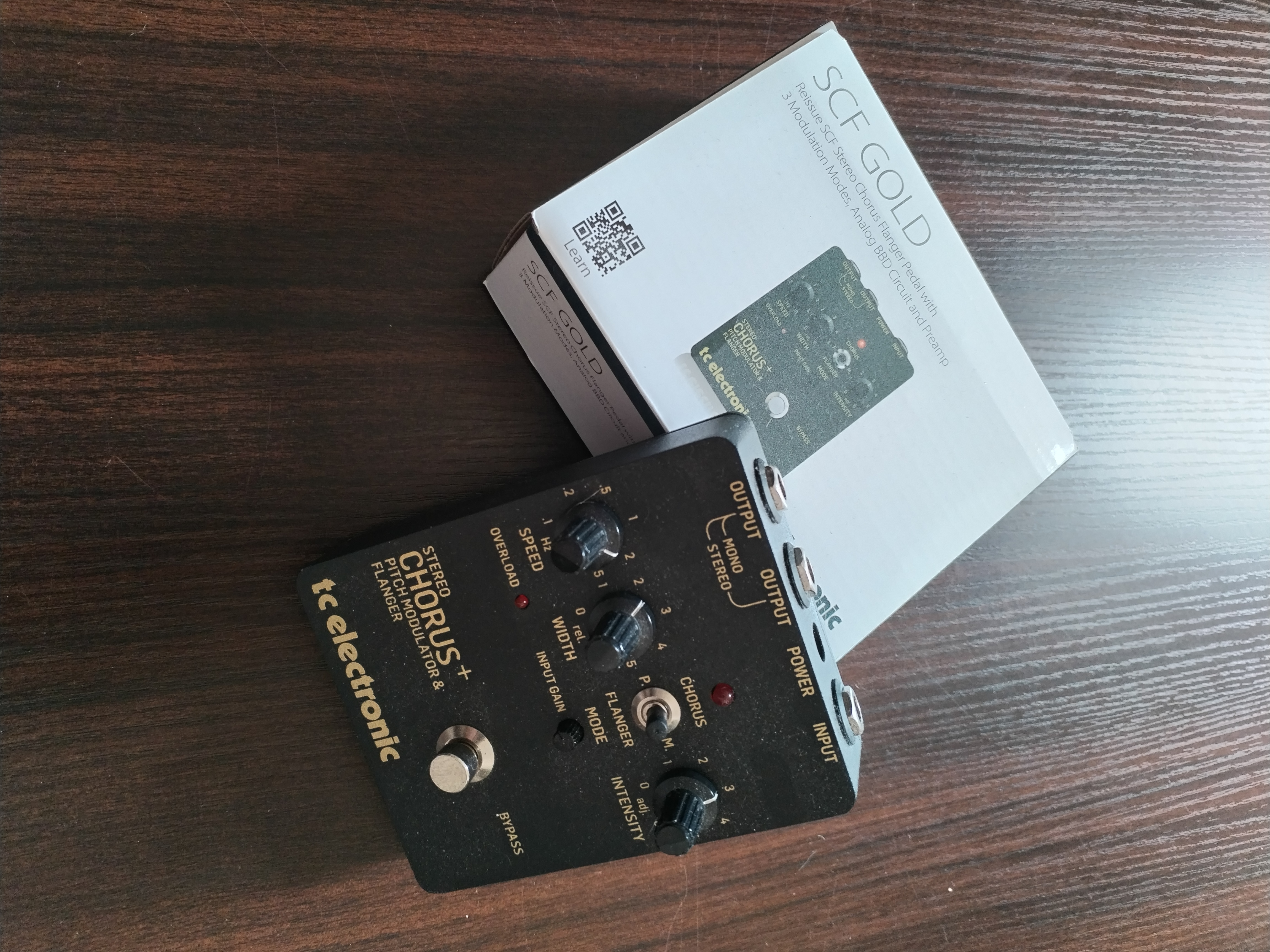 TC Electronic SCF Gold Stereo Chorus Flanger