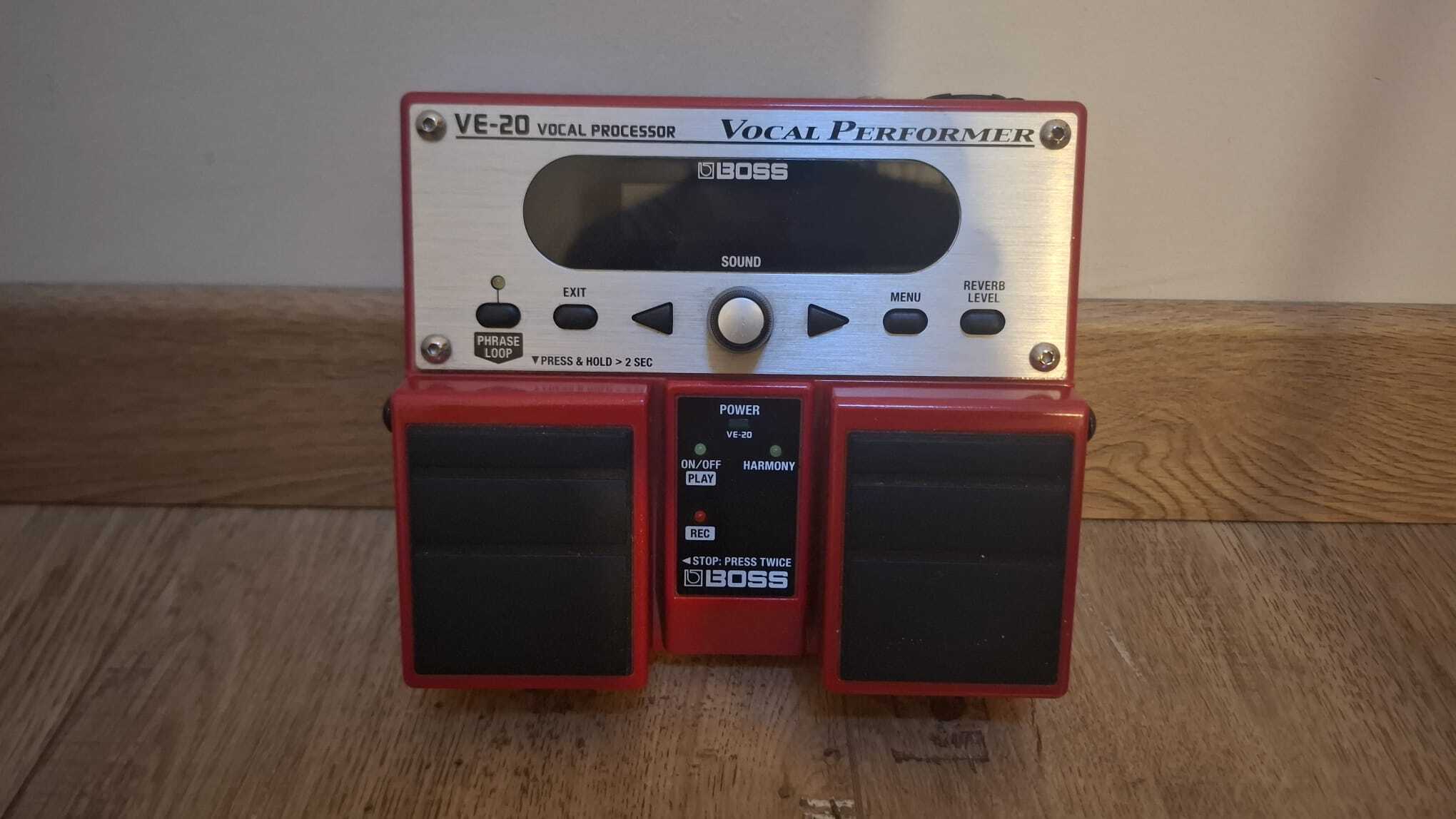 Pédale d'effets voix Boss VE-20 Vocal Performer