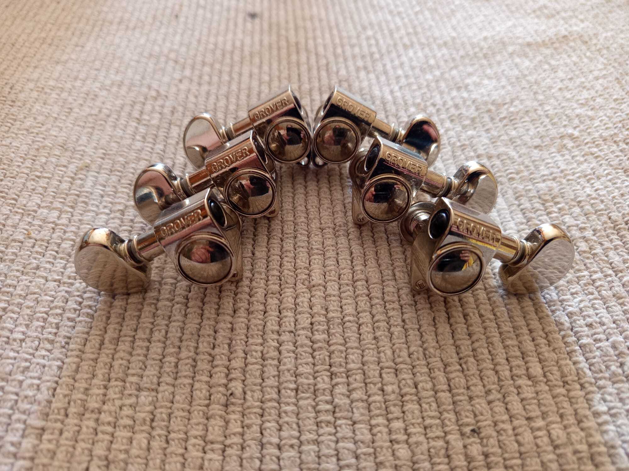 Mécaniques Grover GR102 finition nickel