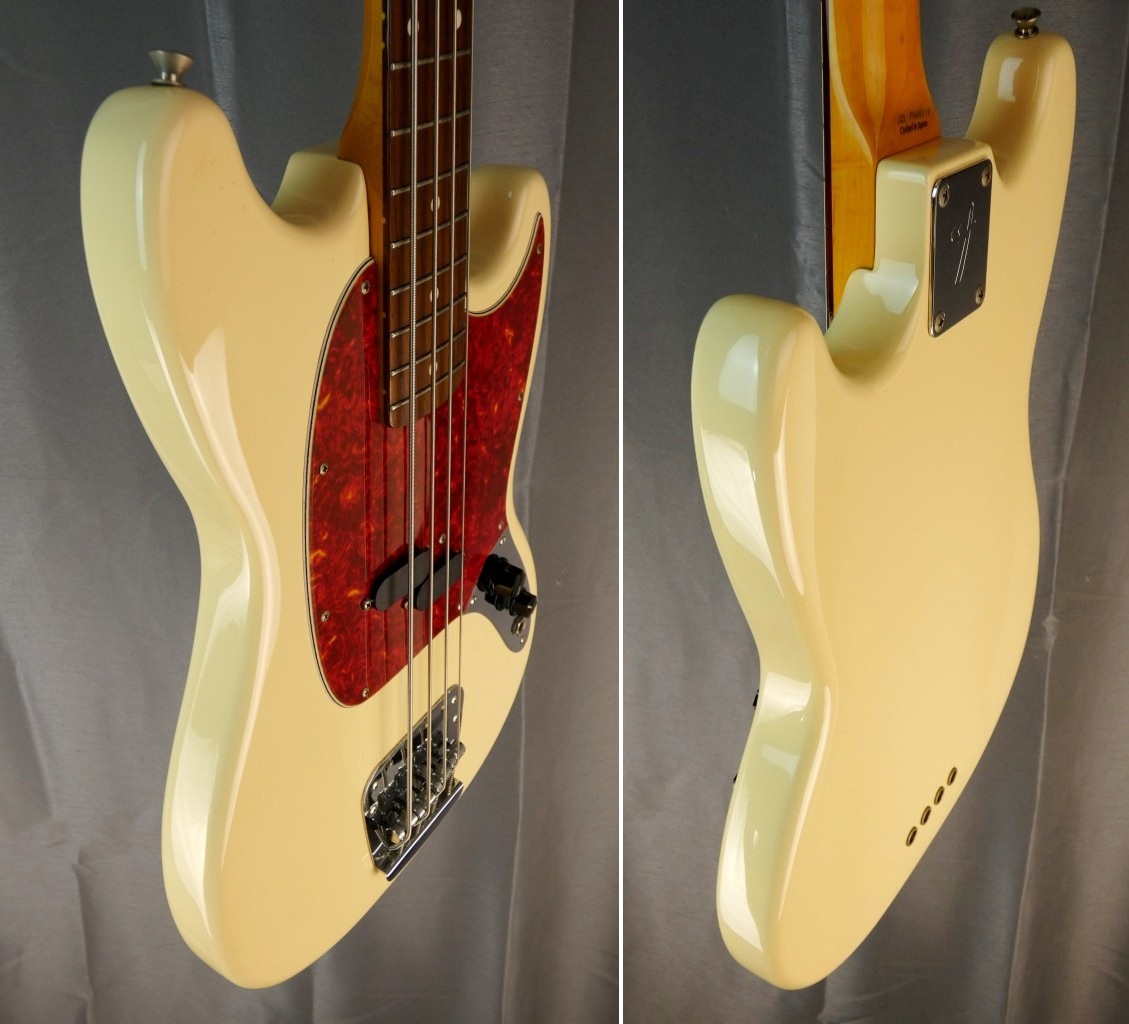 fender mustang bass MB98SD white japon japan (4)