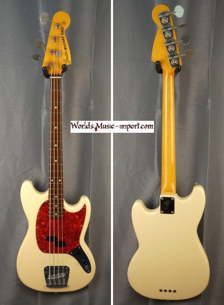 FENDER Mustang Bass MB'98-70 SD Short Scale WH 2001 jap