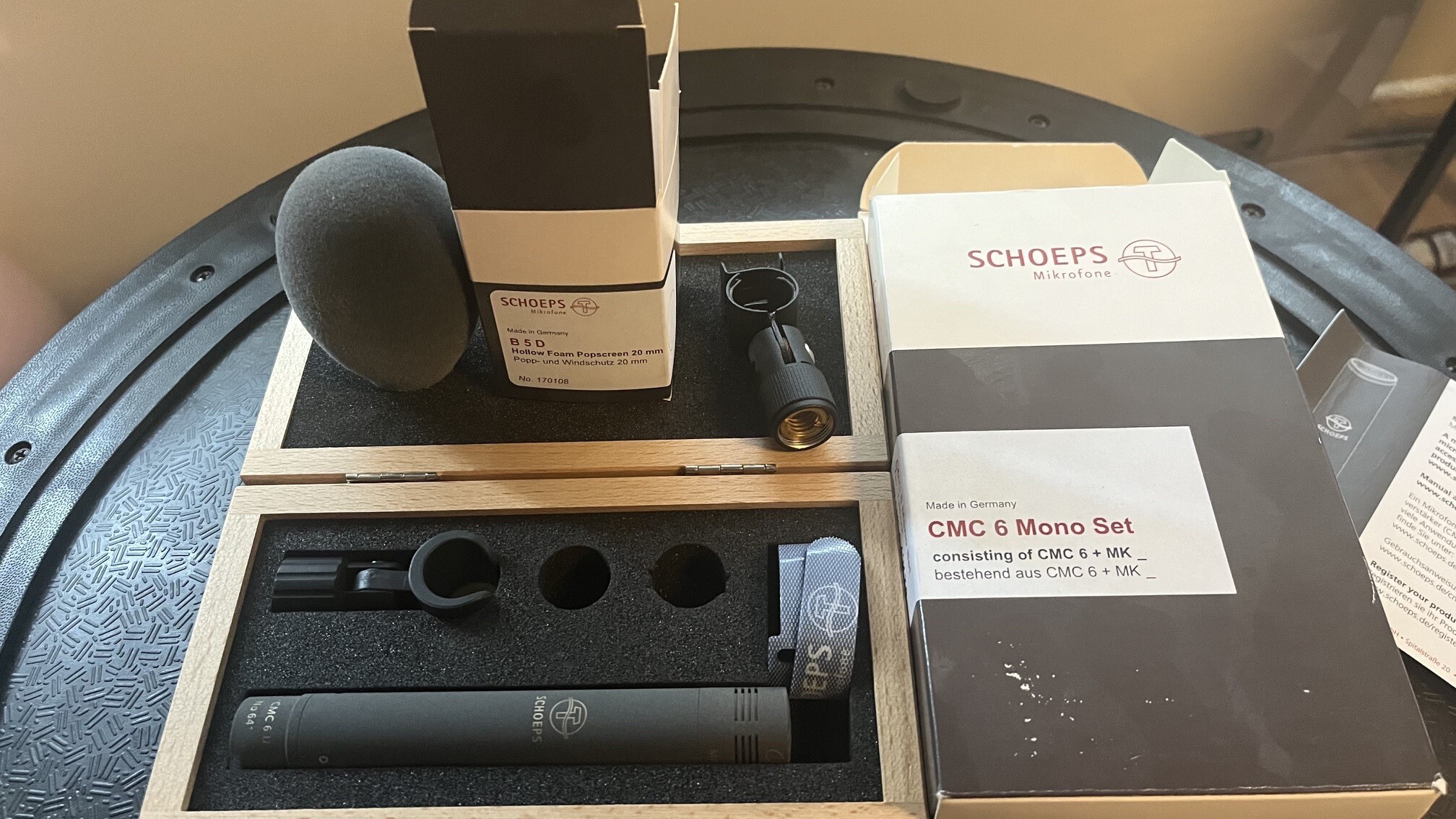 Micro Schoeps CMC 6 + capsule MK4