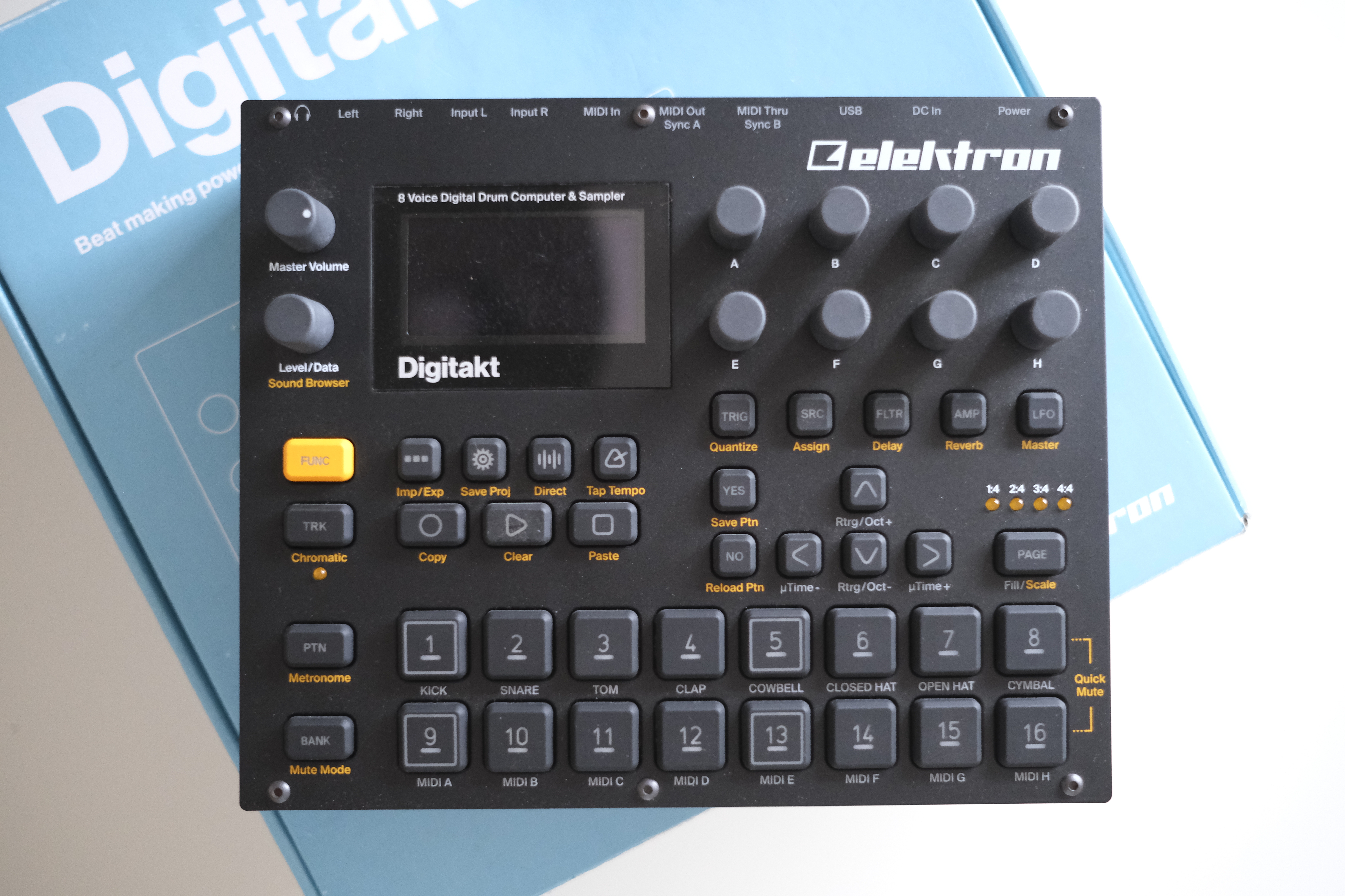 Elektron Digitakt og MK1 en parfait état