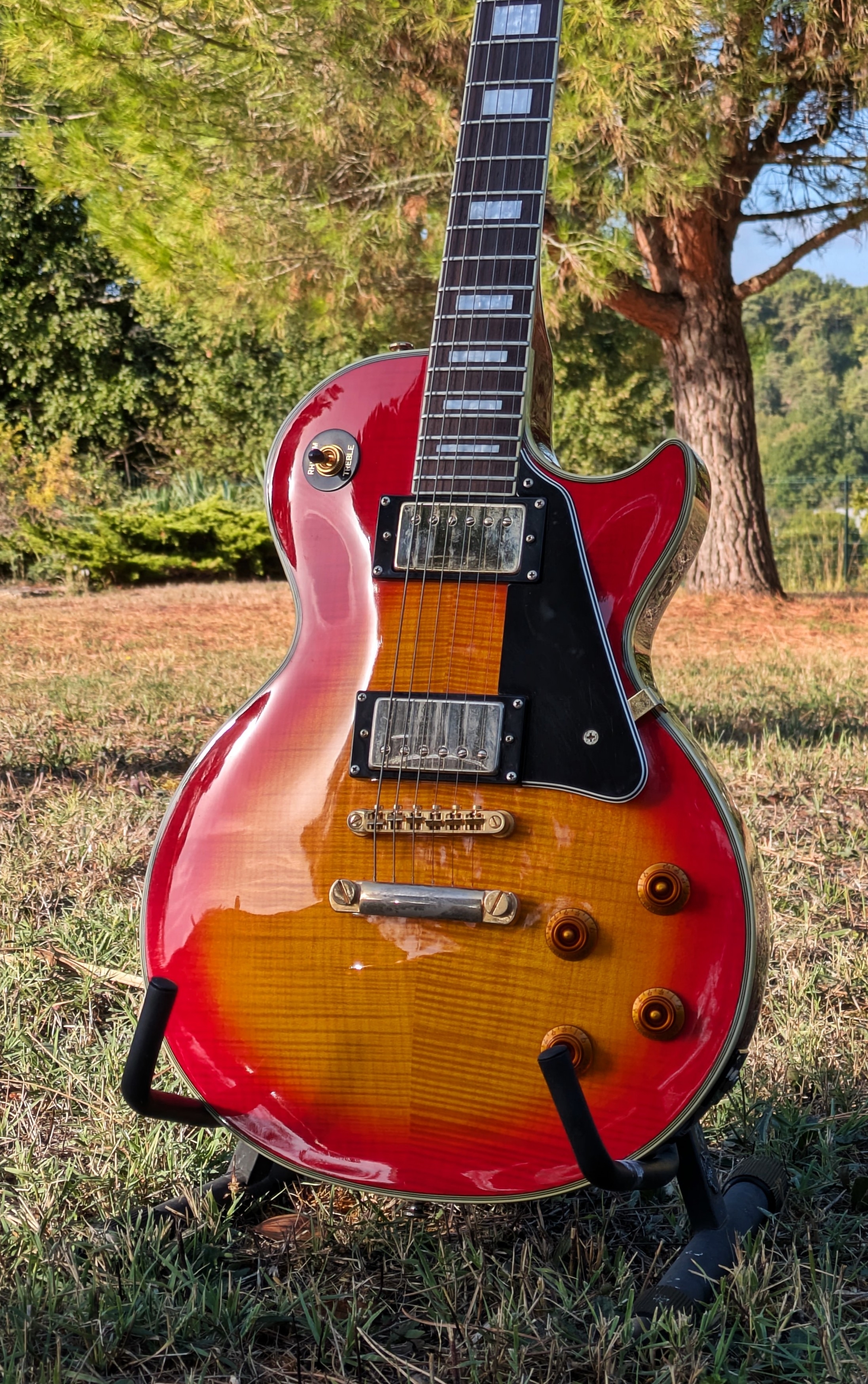 EPIPHONE Les Paul Custom Plus MIK 2003 + Hiscox