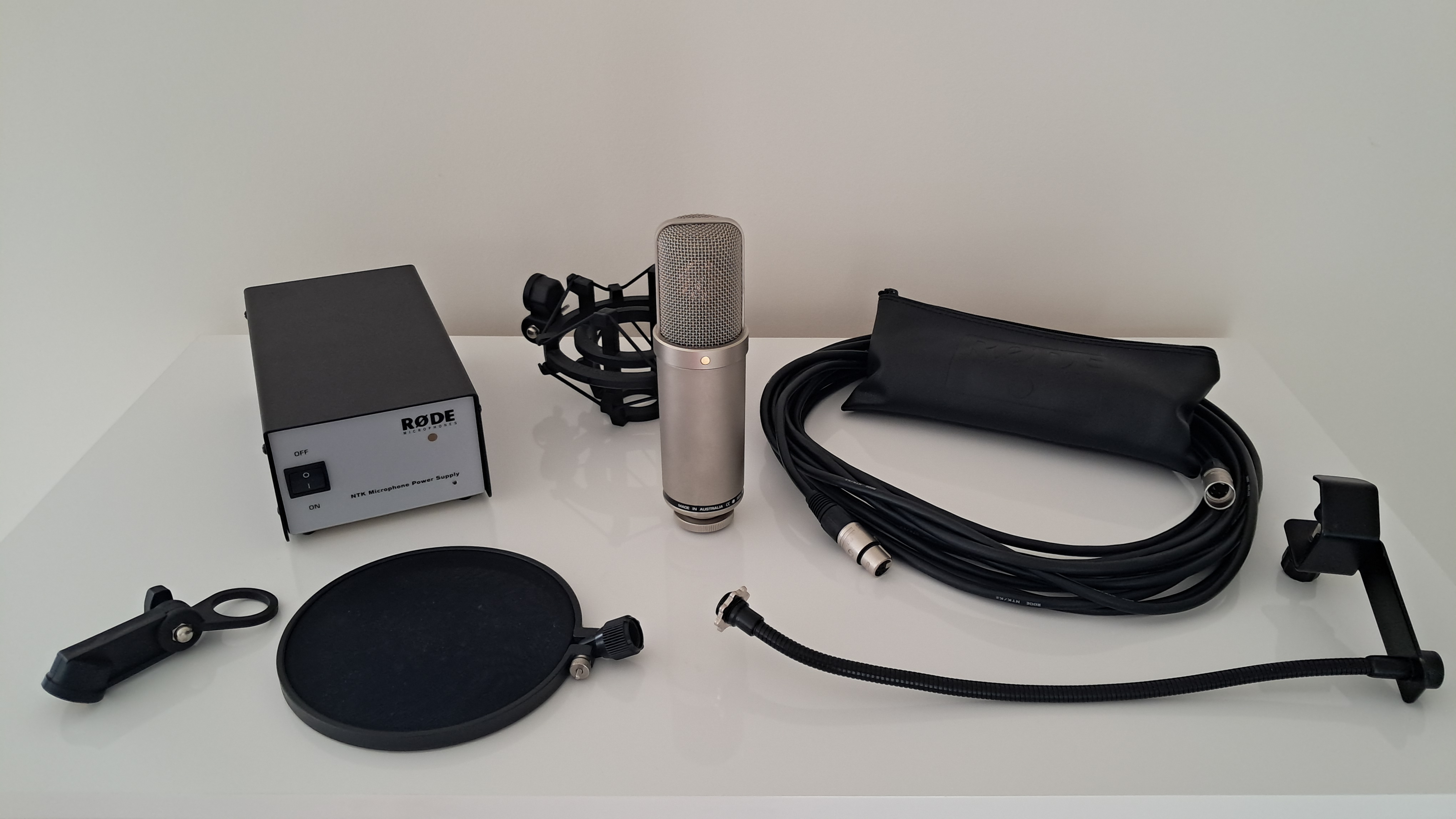 Vends Micro à lampe RODE NTK 