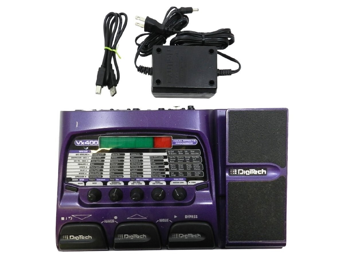 effet processeurs voix digitech VX 400