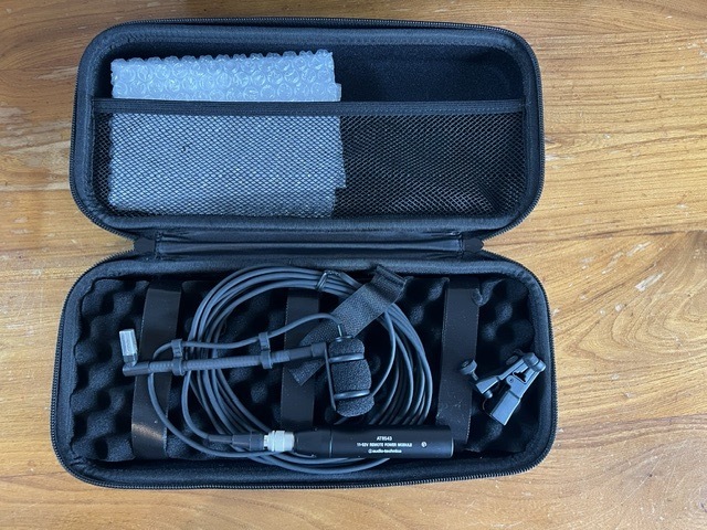Audio-Technica ATM350  (violon, guitare, instruments à vent, clarinette, cornemuse, mandoline, accordéon)
