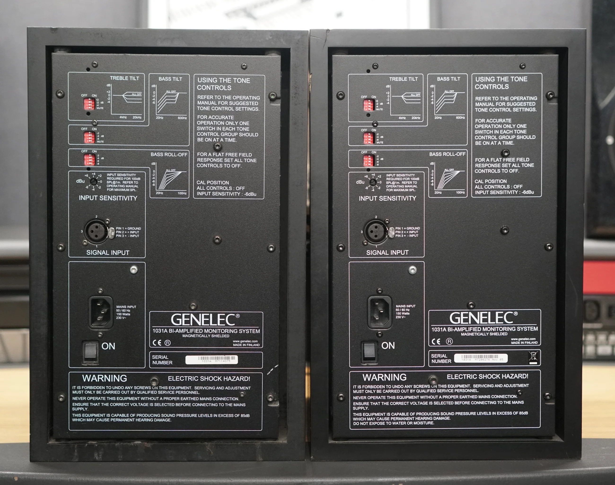 GENELEC 1031A DOS