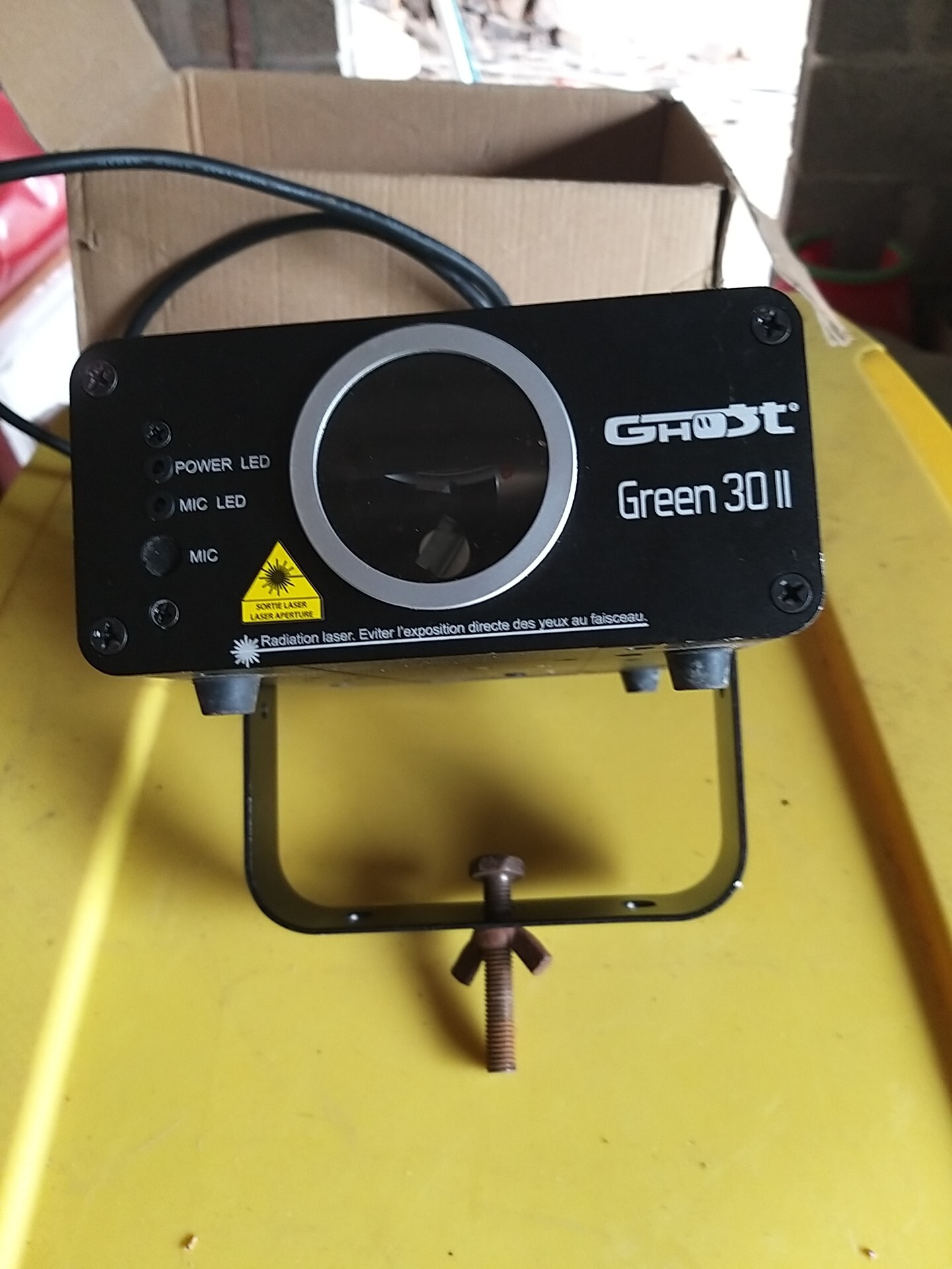 laser ghost green