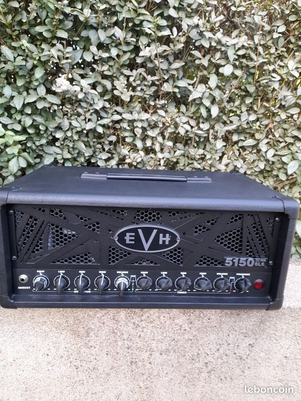 Tête d'ampli EVH 5150 III 50W Stealth (6L6) — État parfait + footswitch