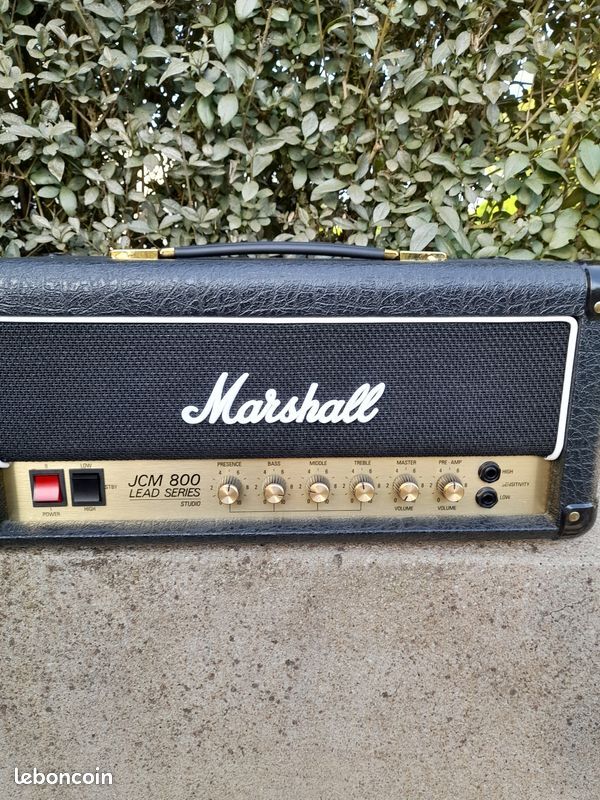 Tête d'ampli Marshall Studio Classic SC20H (JCM 800) - Excellent état