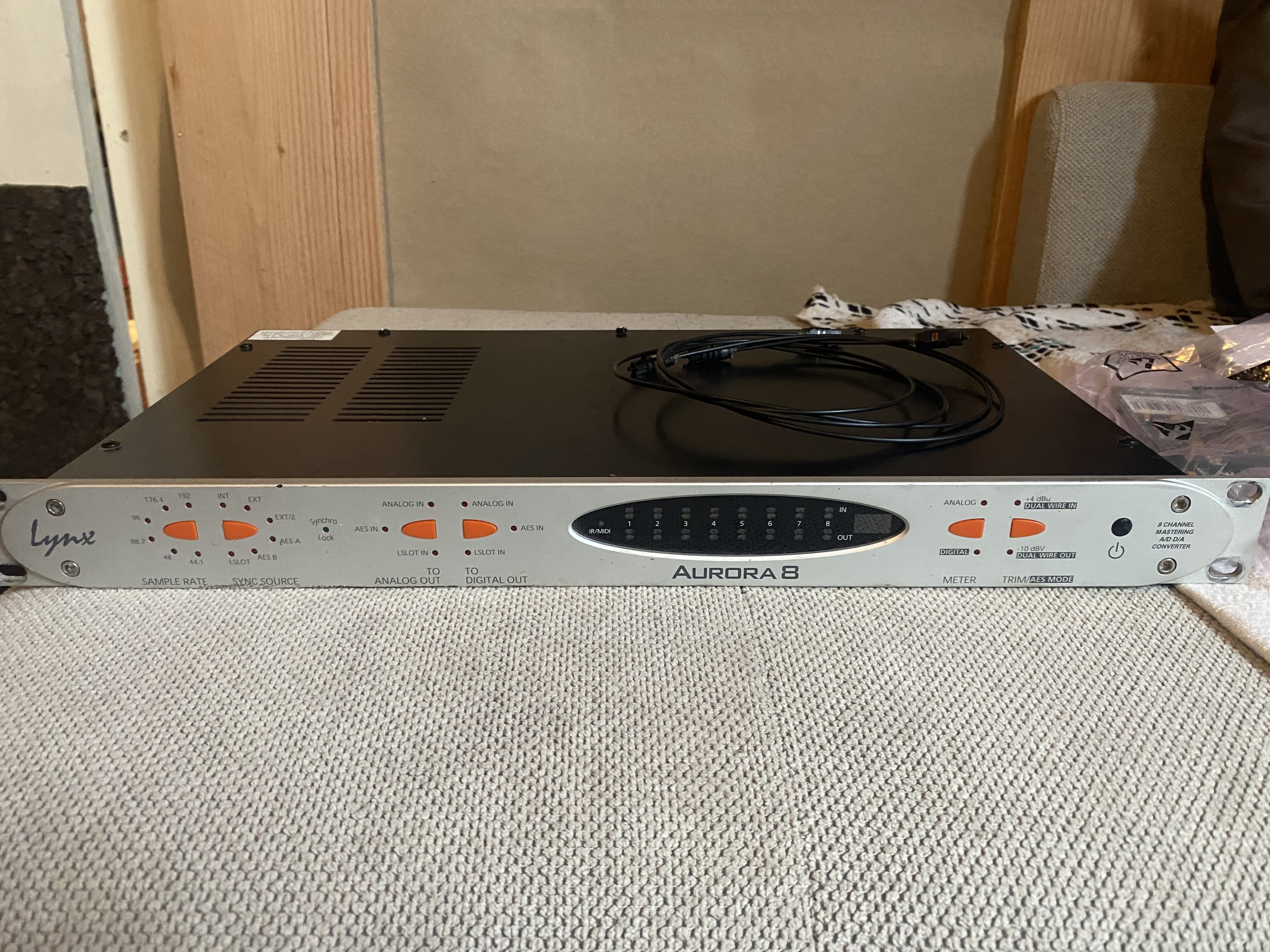 Vends Lynx Aurora 8 + carte Adat + carte PT HD