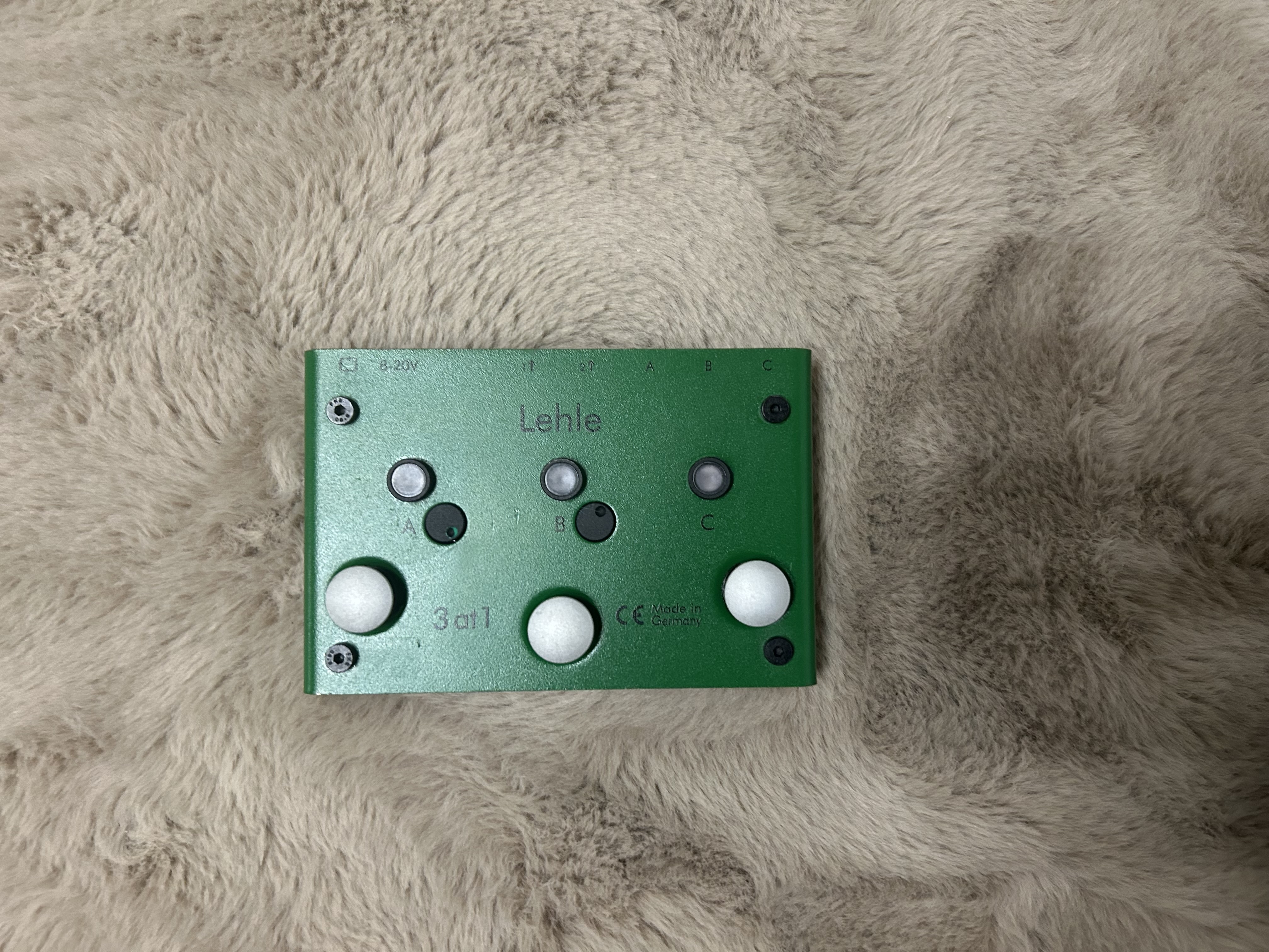 Lehle 3at1 SGoS – Switcher 3 entrées / MIDI