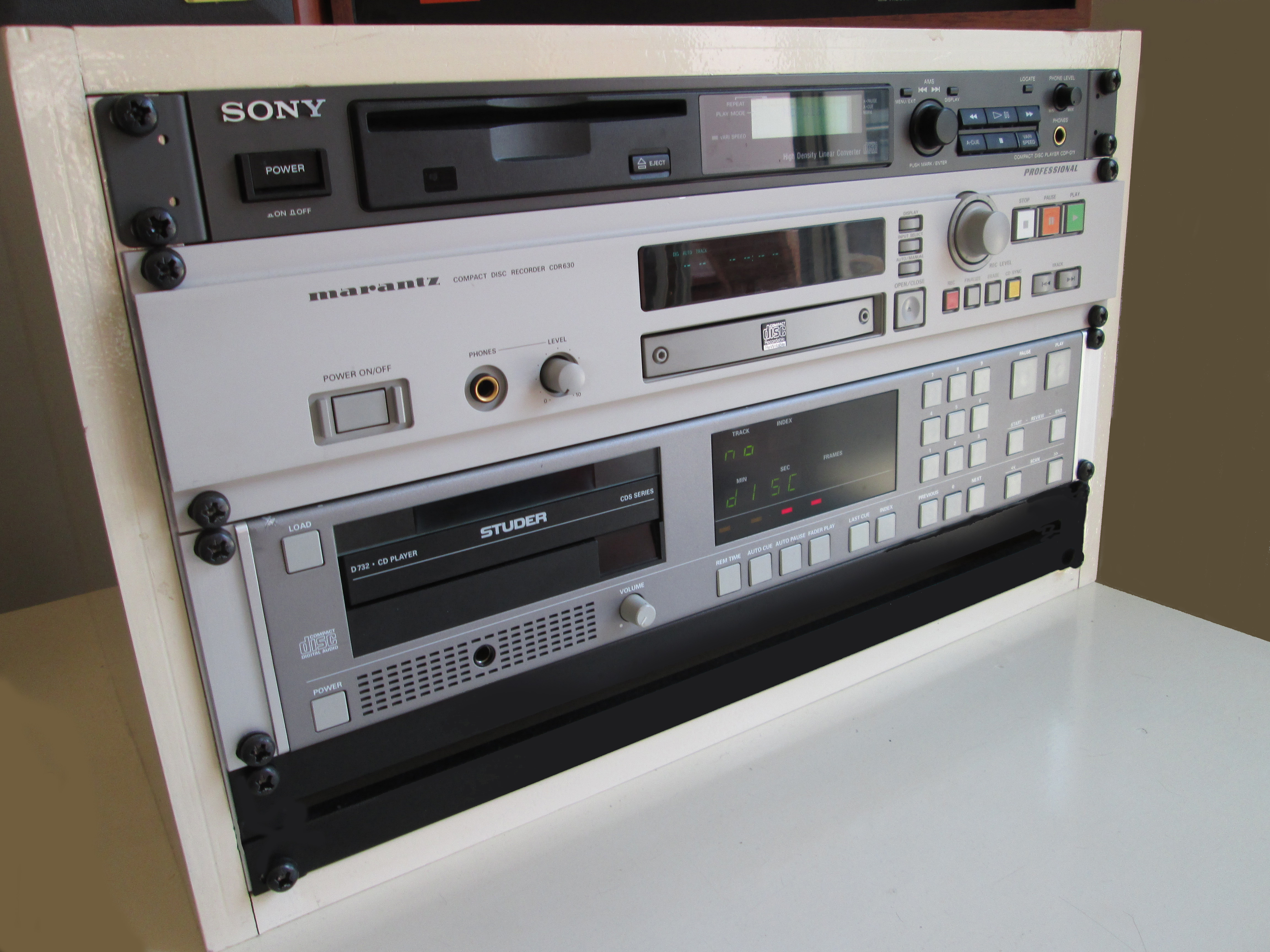 Sony CDPD11 platine CD professionnelle