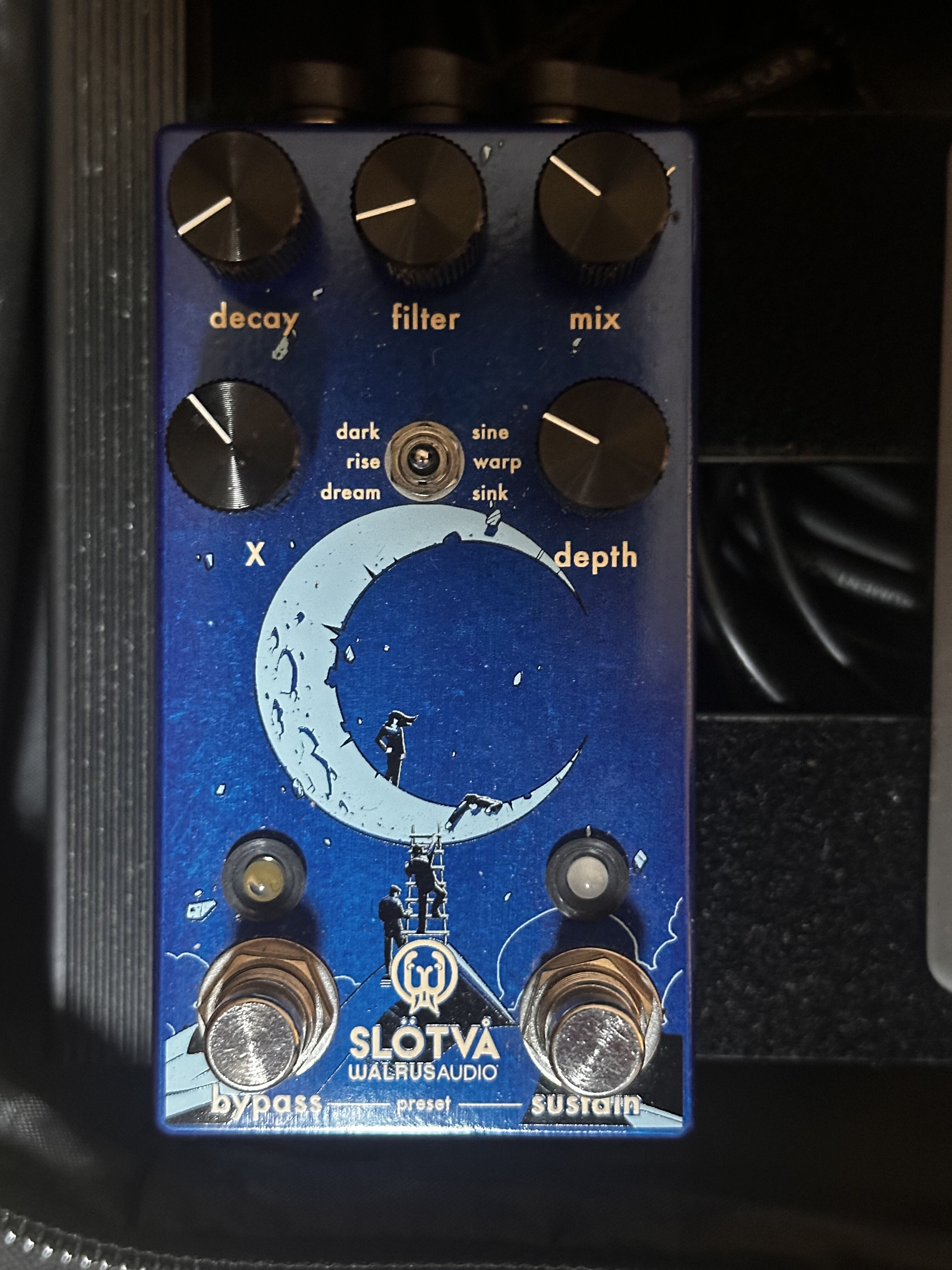 Vends pédale de reverb Walrus Slotva 