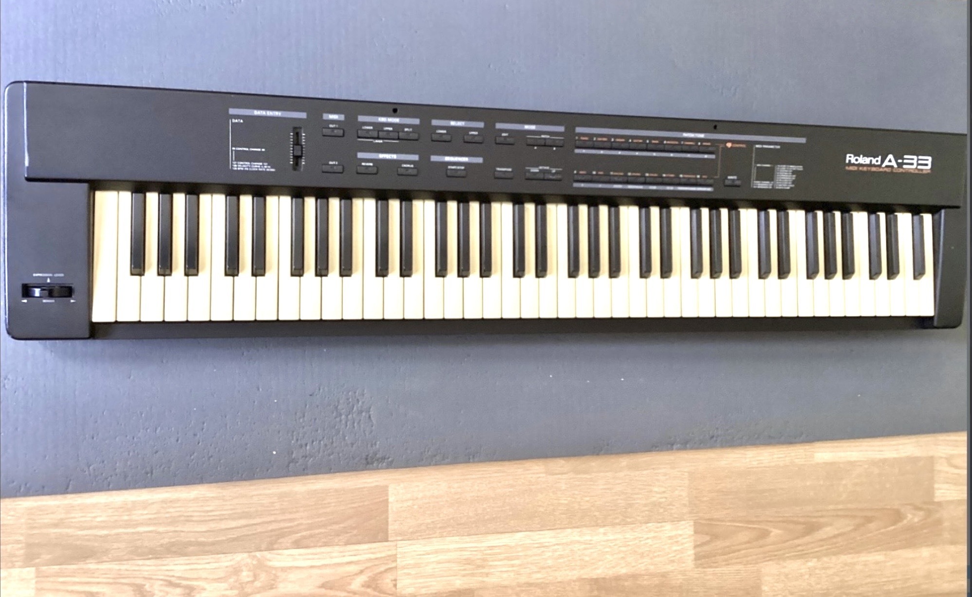 Roland A33 Clavier Maître Midi 76 touches USB en option 