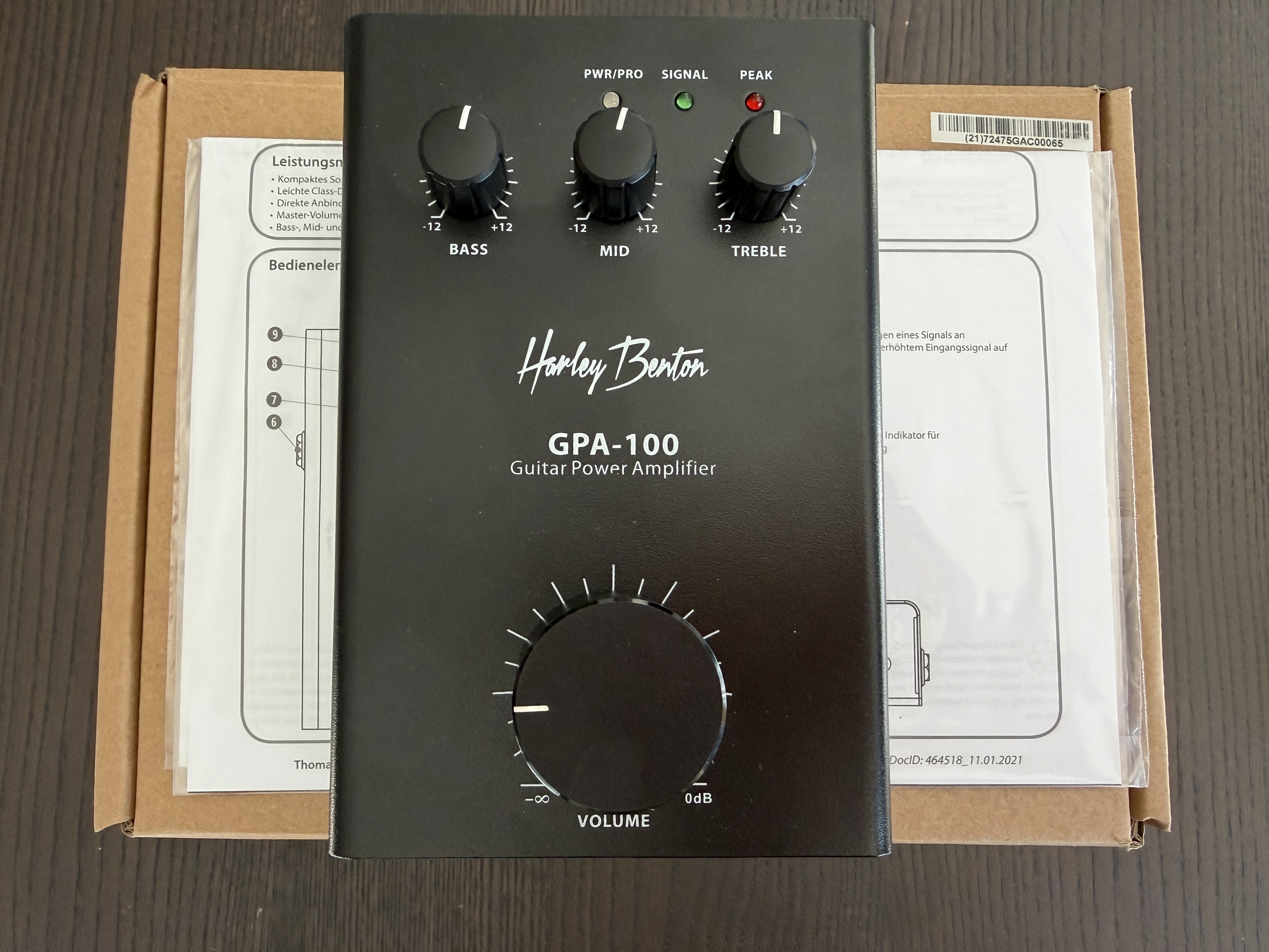 Ampli Harley Benton GPA-100