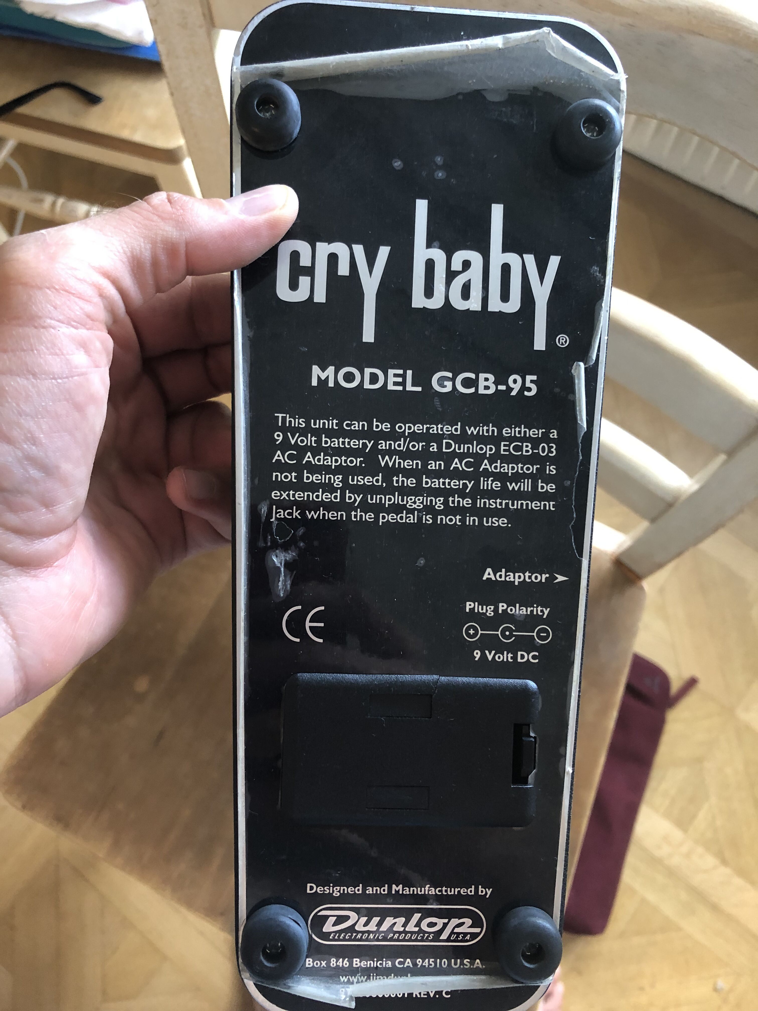Dunlop GCB95 Cry Baby (43954)