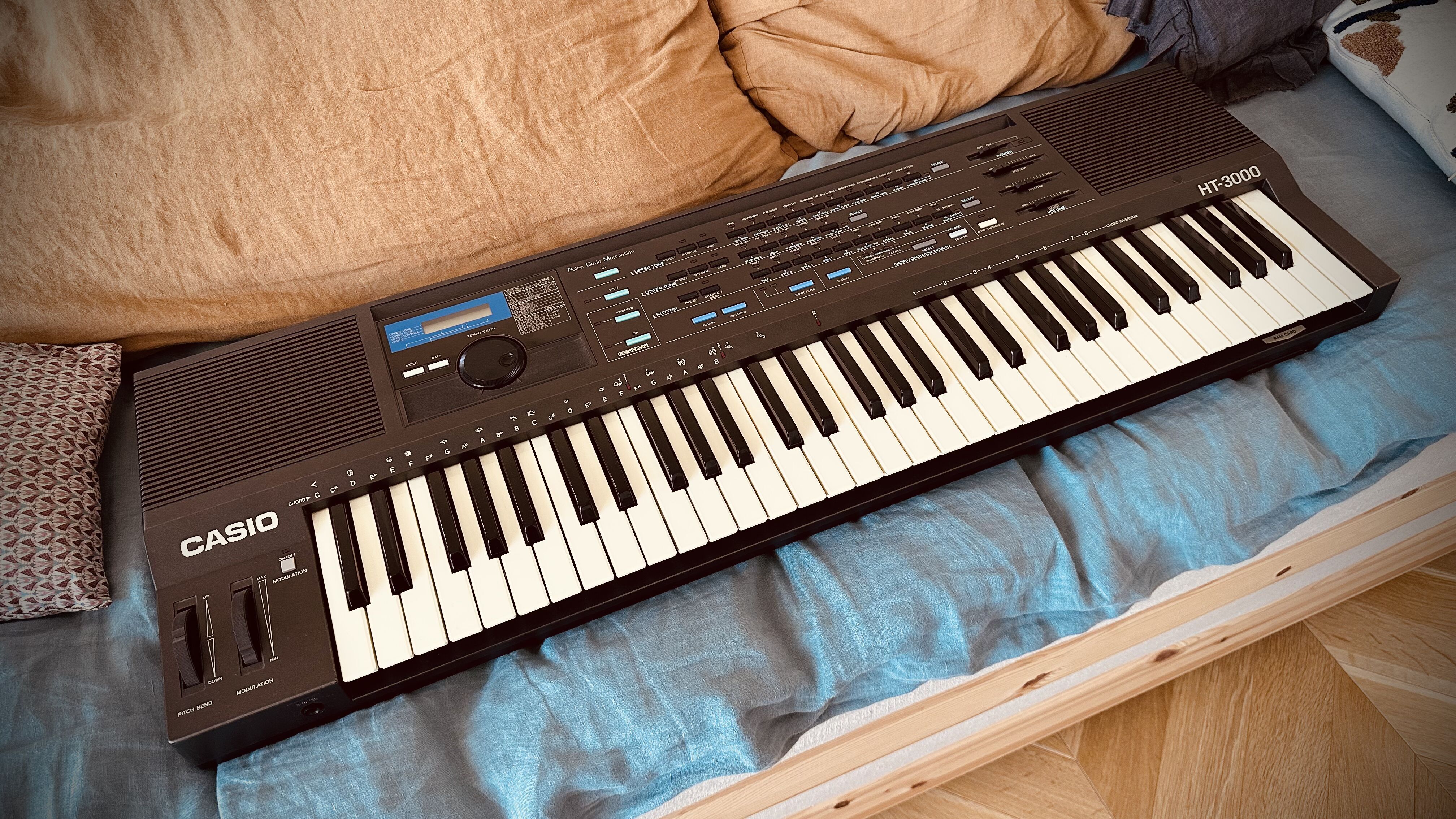 Vends Casio HT3000 + carte RAM