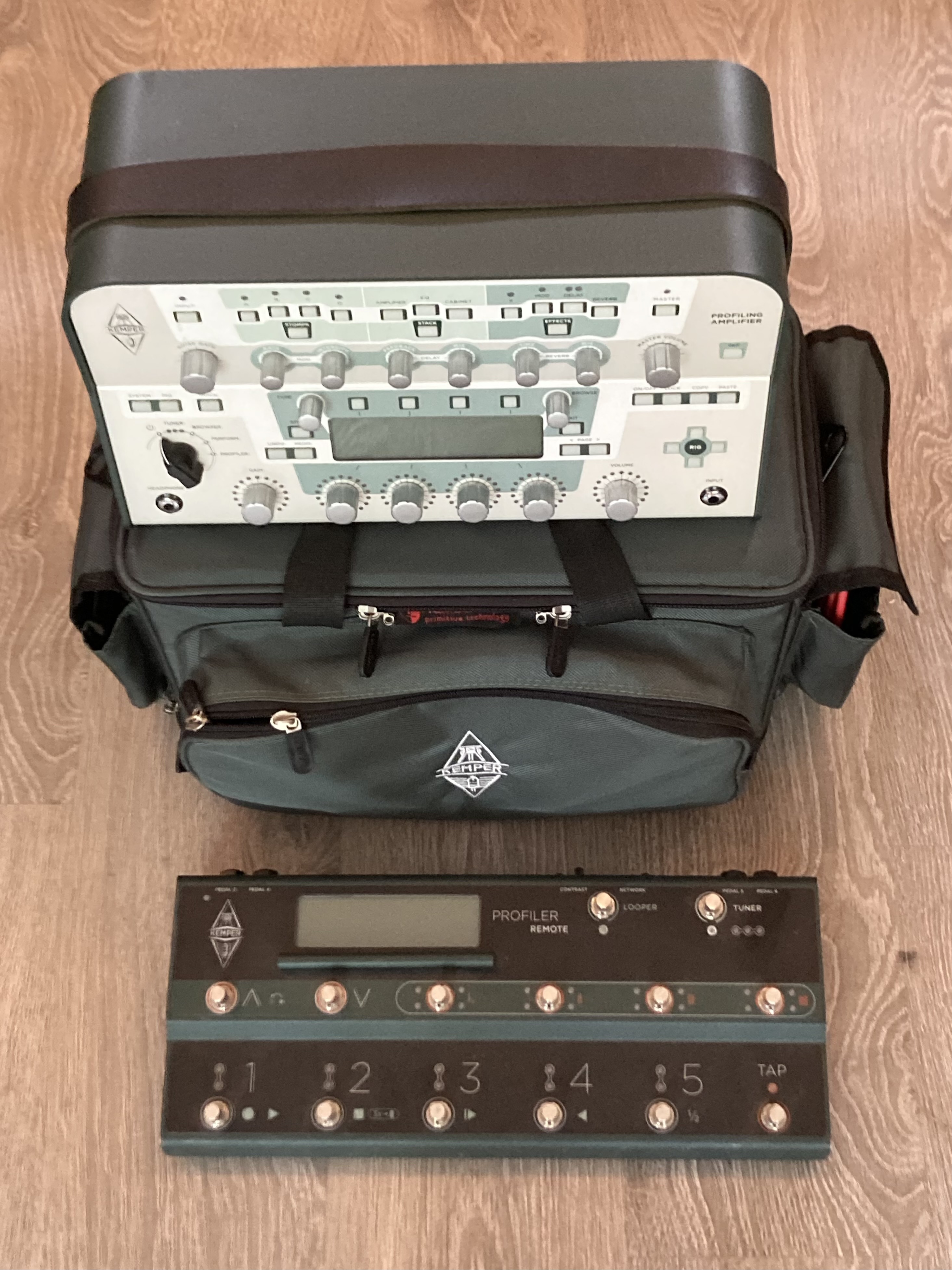Vends pack Kemper mk1 : profiler, remote et sacoche