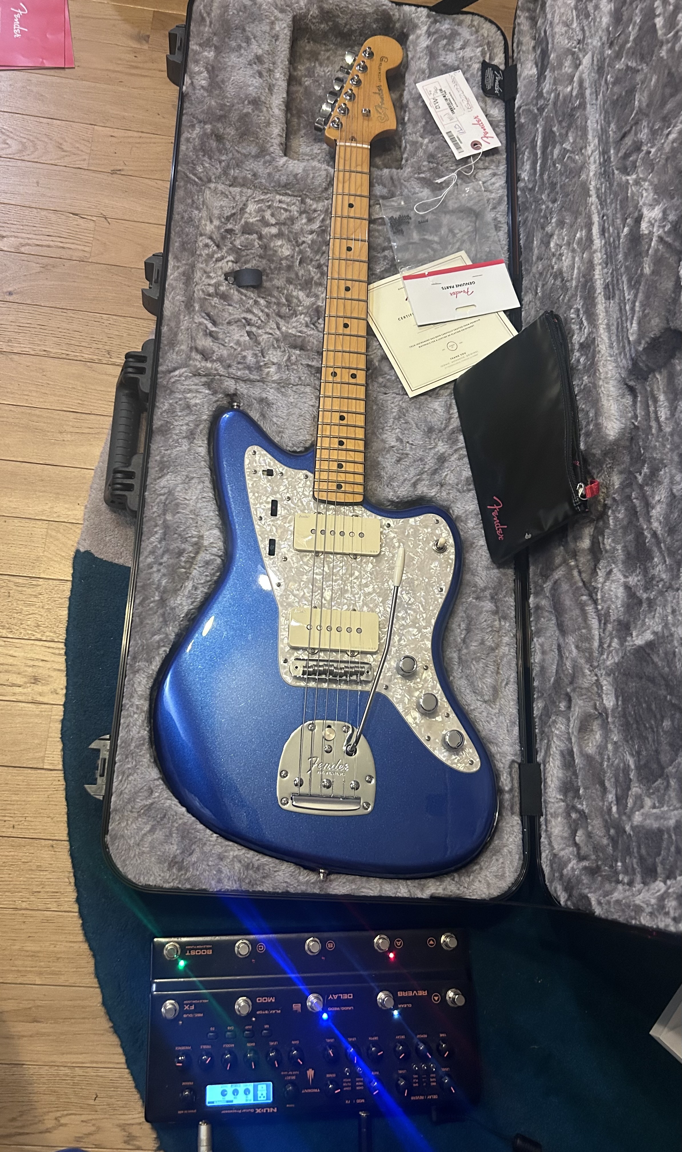 Vend jazzmaster américaine série ULTRA blue