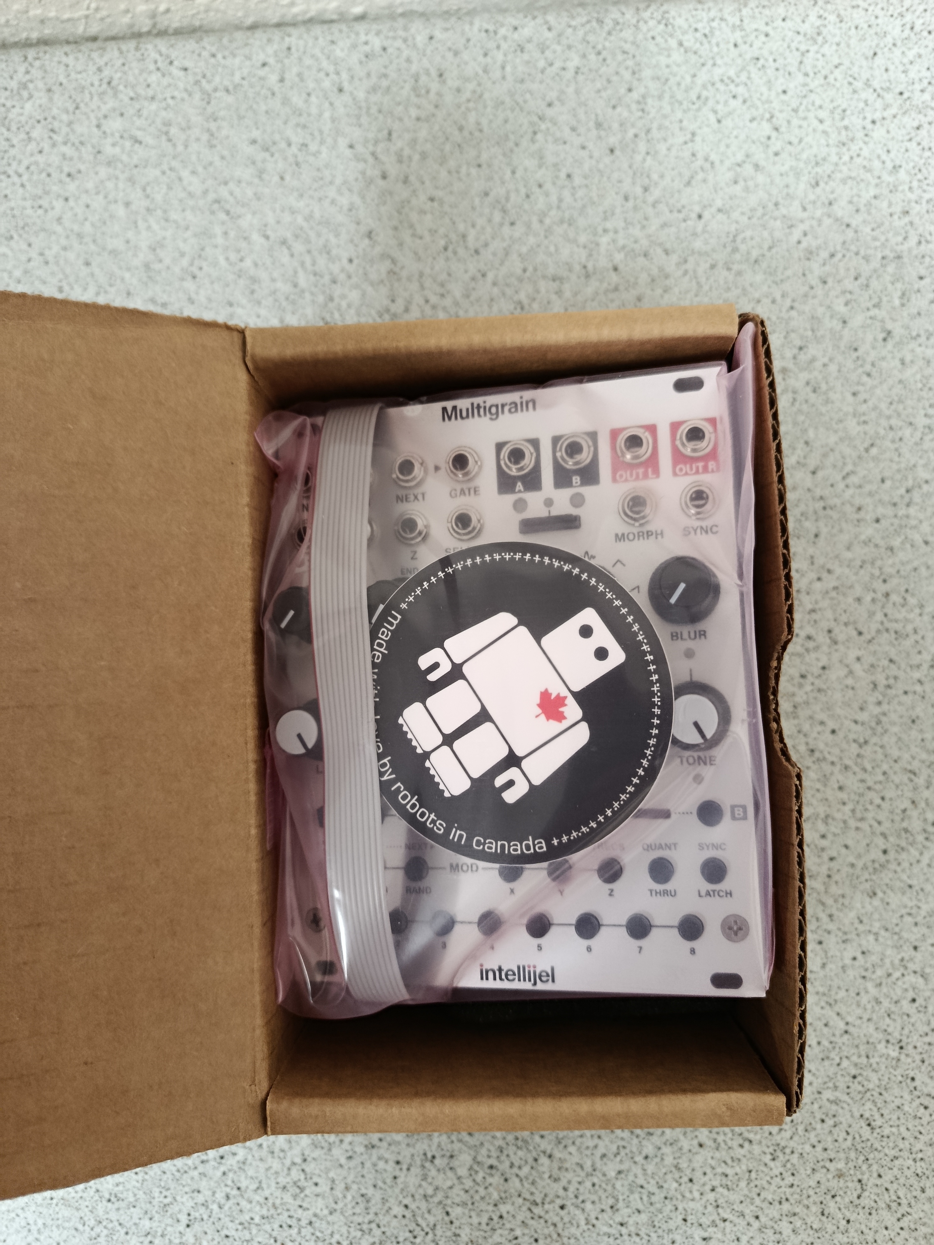 Intellijel Multigrain + MEMS Mic 3u