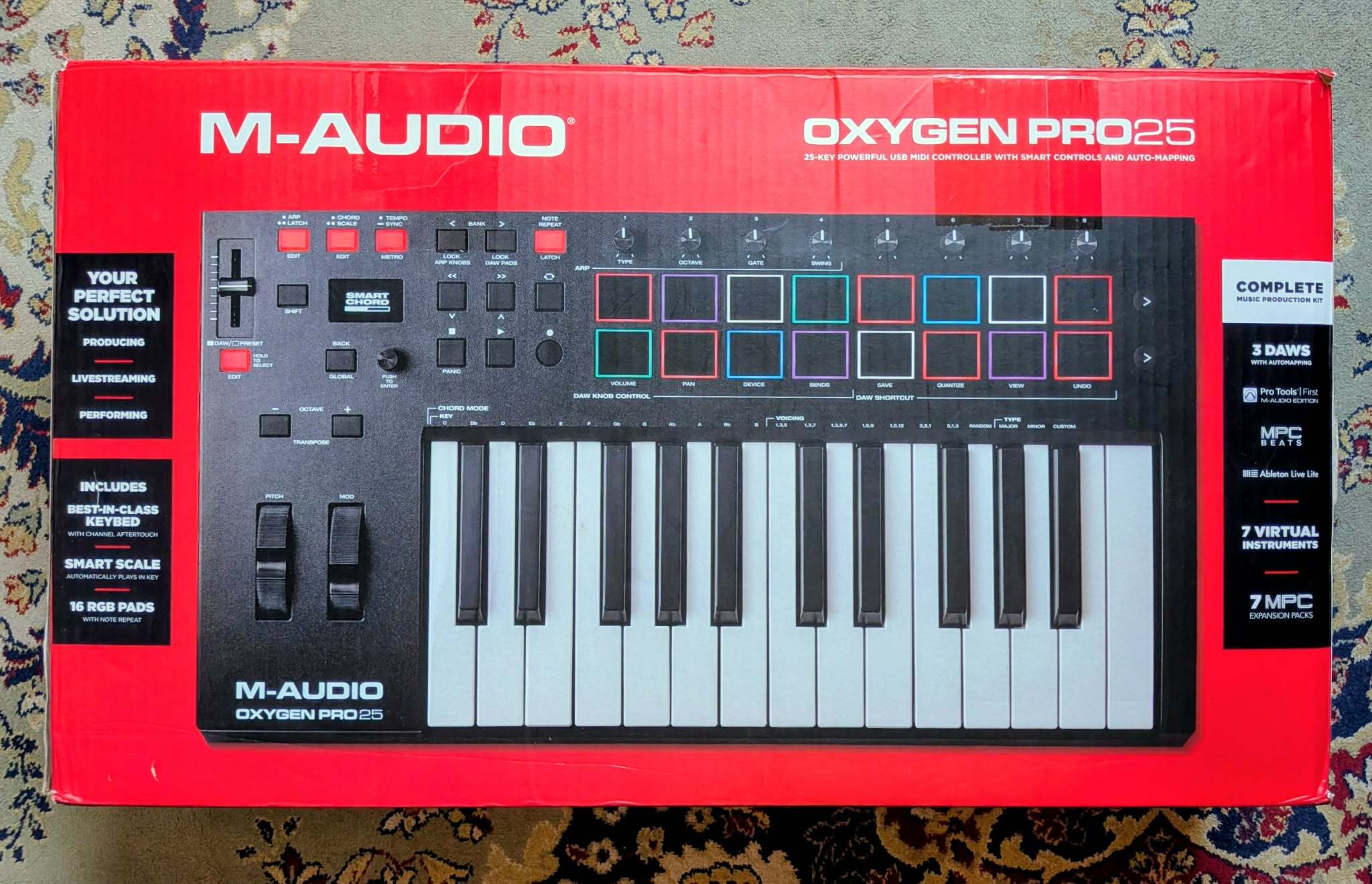 Vends M AUDIO - Oxygen Pro 25