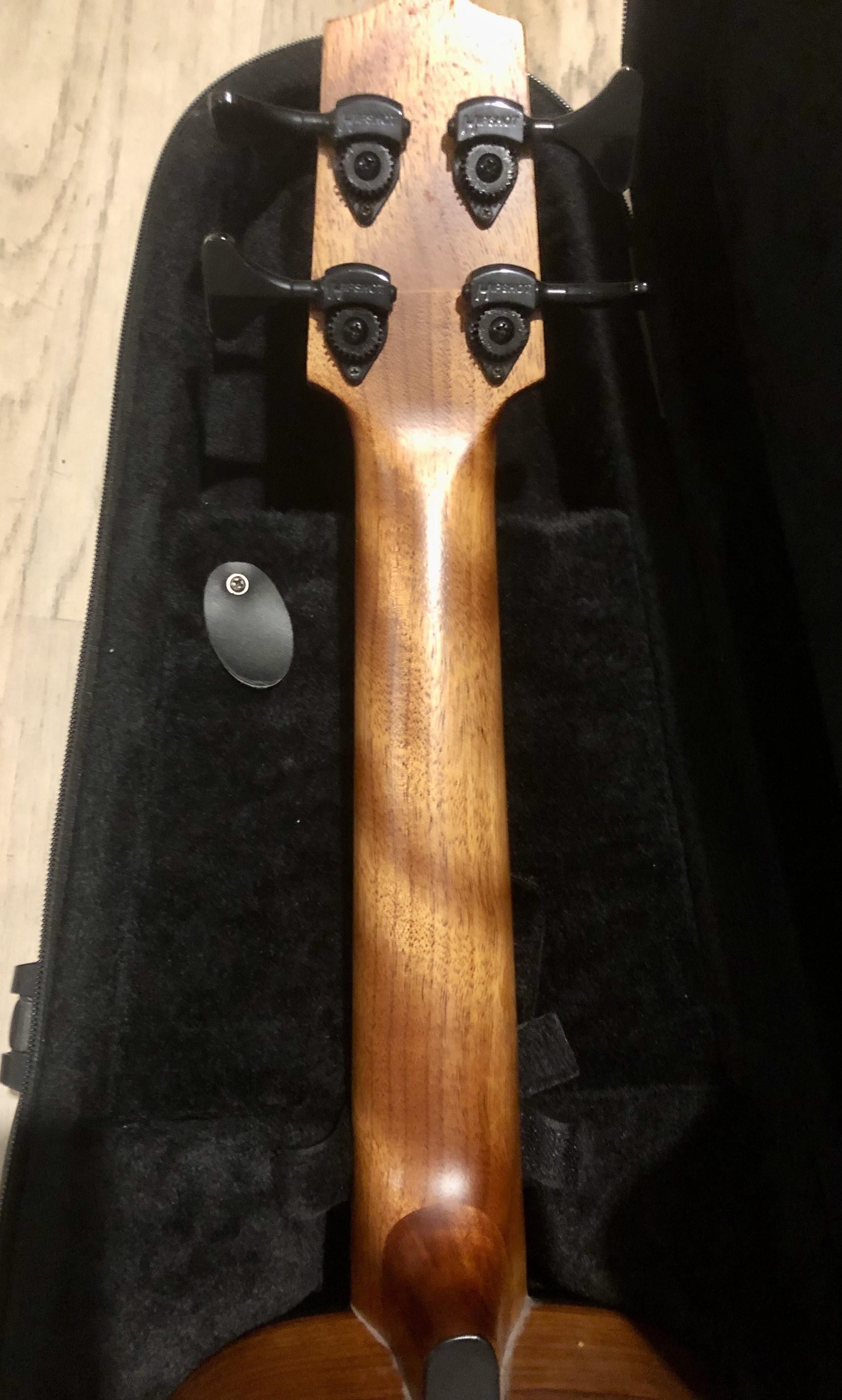 Kala UBASS-EM-FS Exotic Mahogany U-Bass (51630)