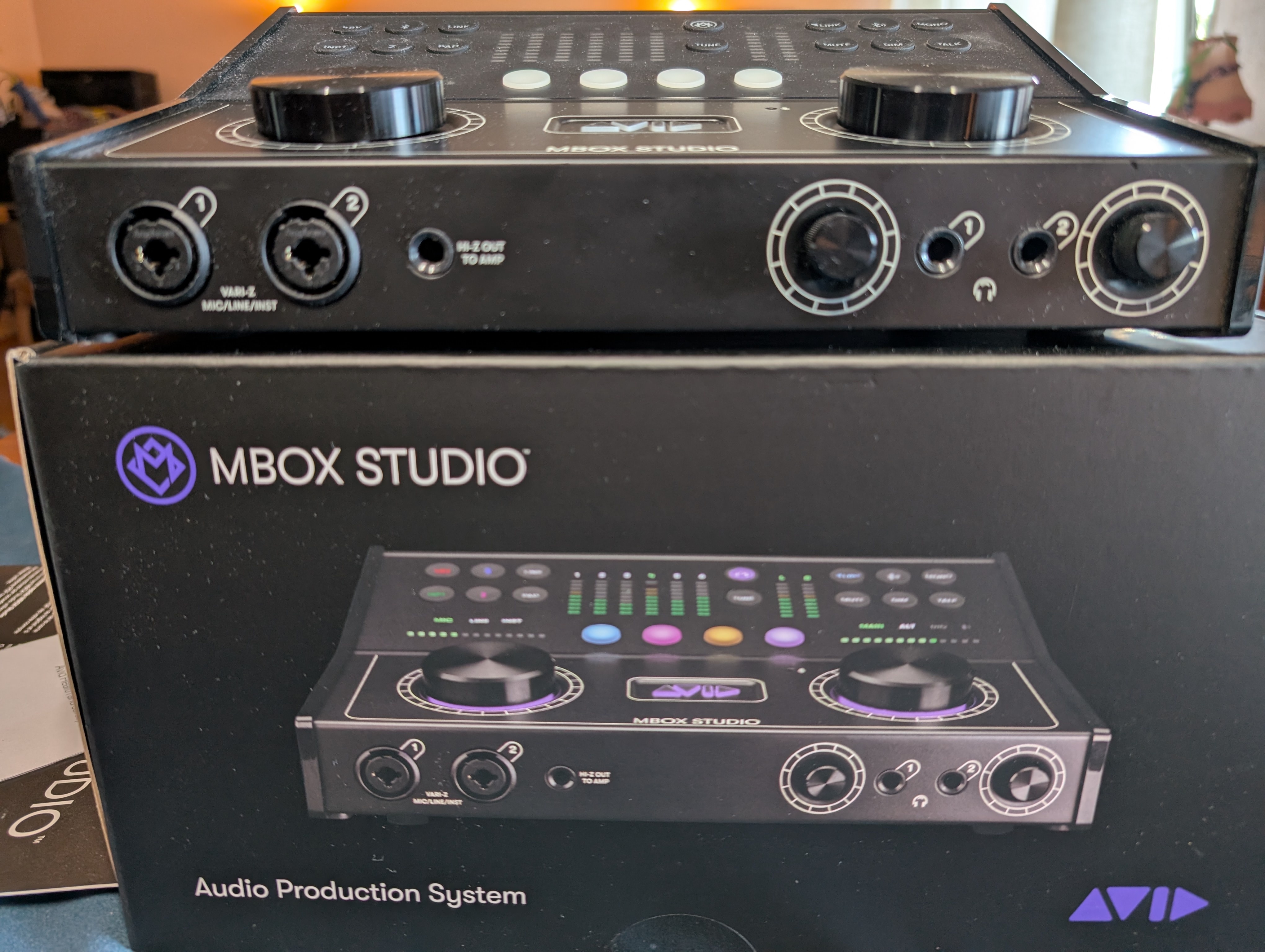 Carte Audio AVID MBOX Studio