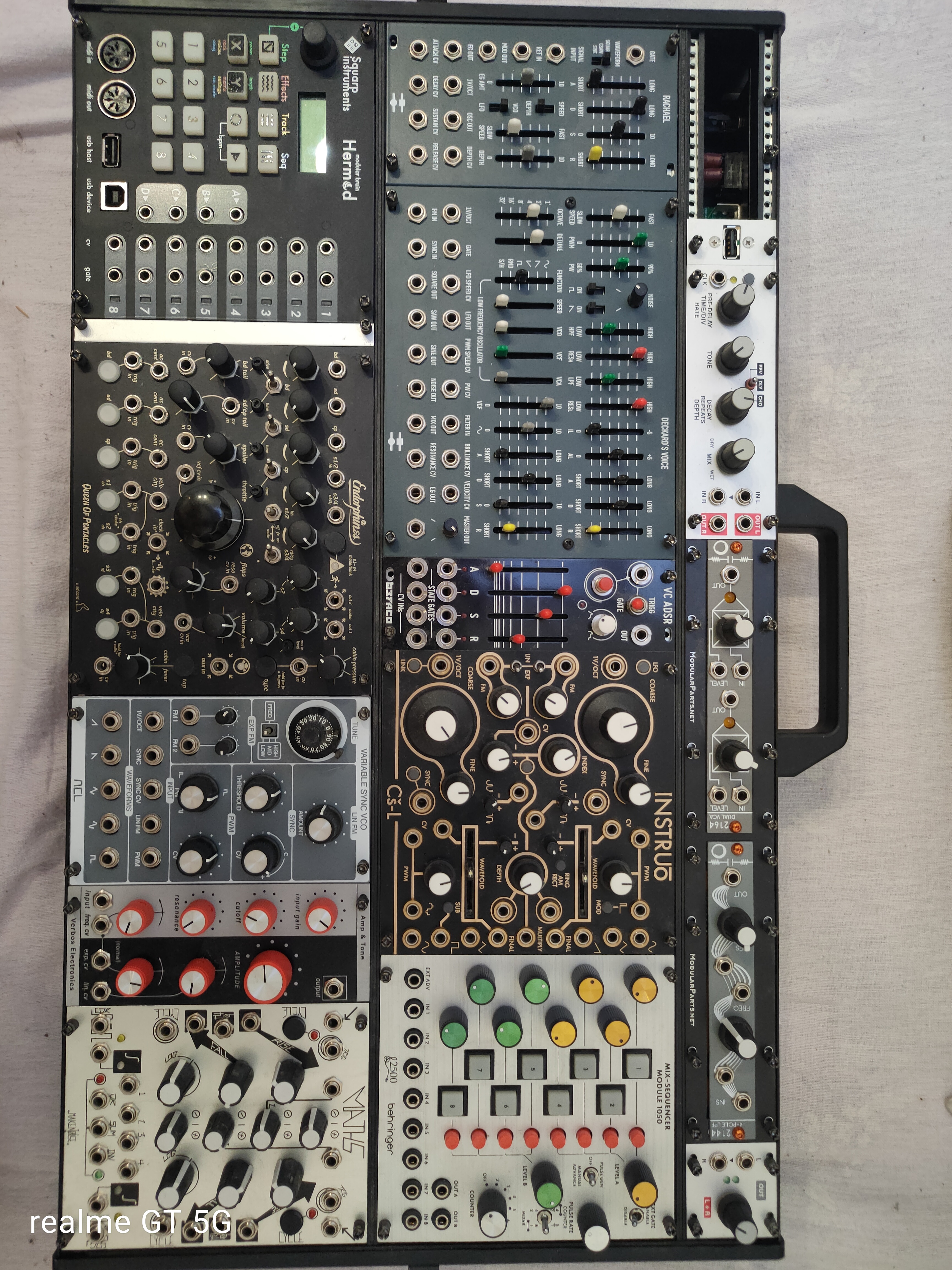 Système Eurorack haut de gamme complet – Deckard's Voice / Rachael / Cs-L / ACL / Verbos / Maths / Hermod / Endorphin...