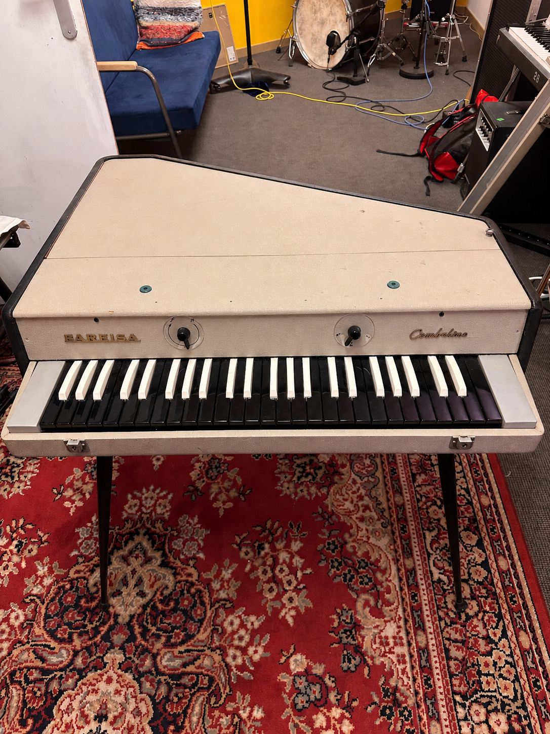 RARE !! Vends "Farfisa Cembalino" Clavecin Electrique 
