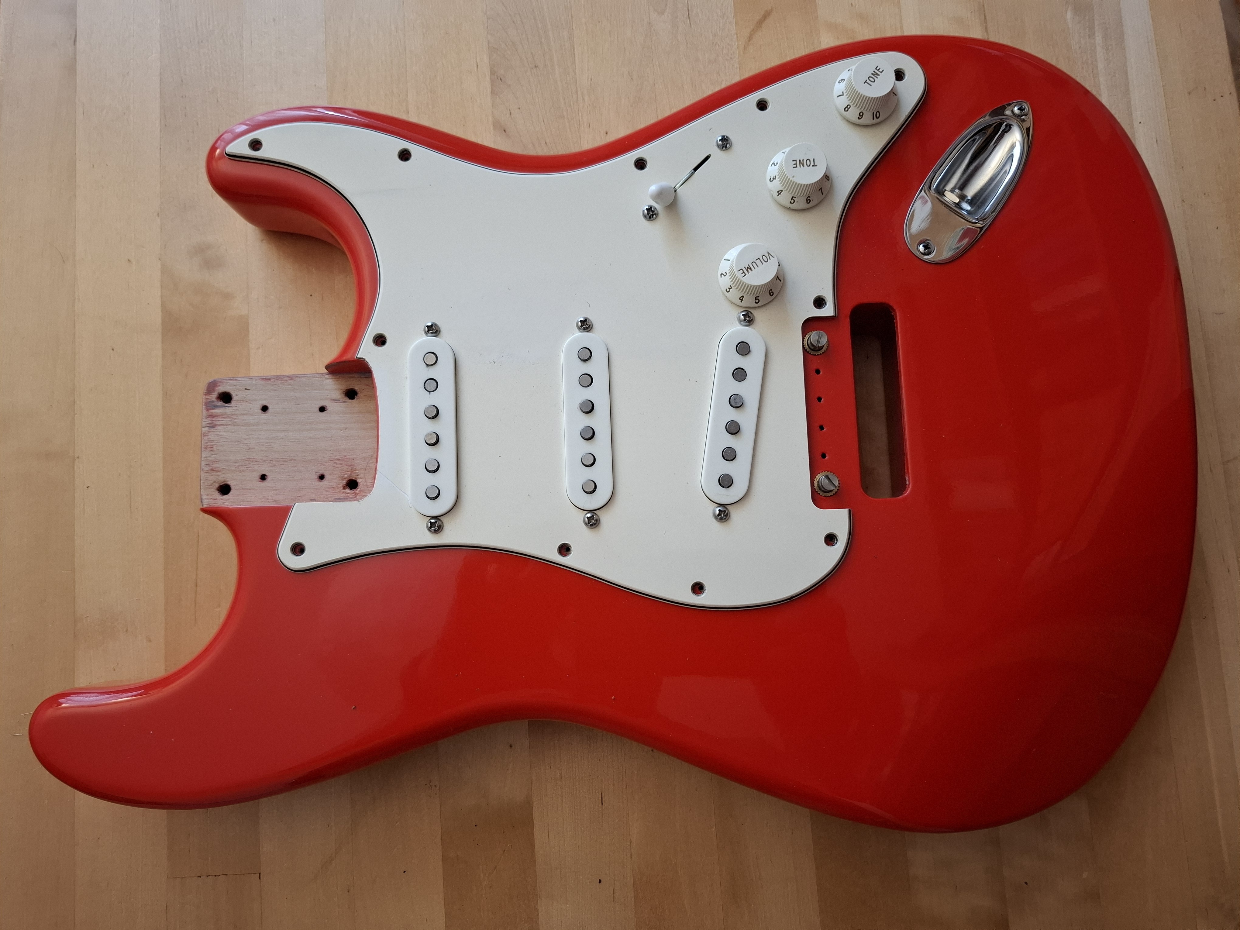 Vends corps de Straocaster Rockinger