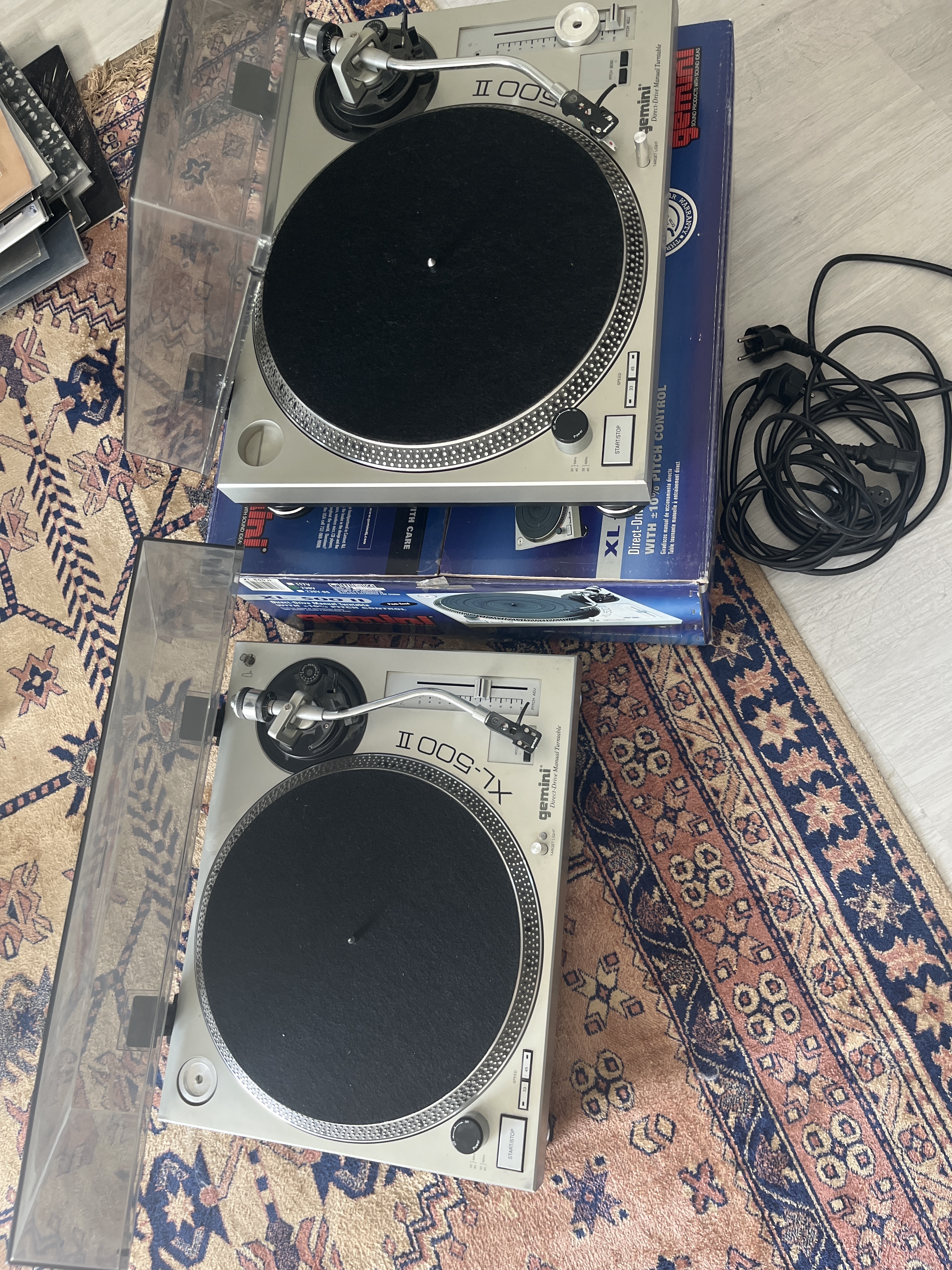 2 platines Gemini XL500 II 