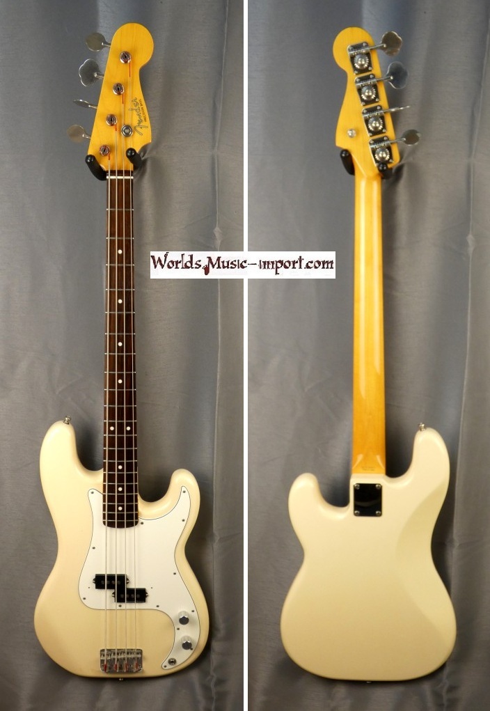 FENDER Precision Bass PB'62 VWhite 2005 Japon import