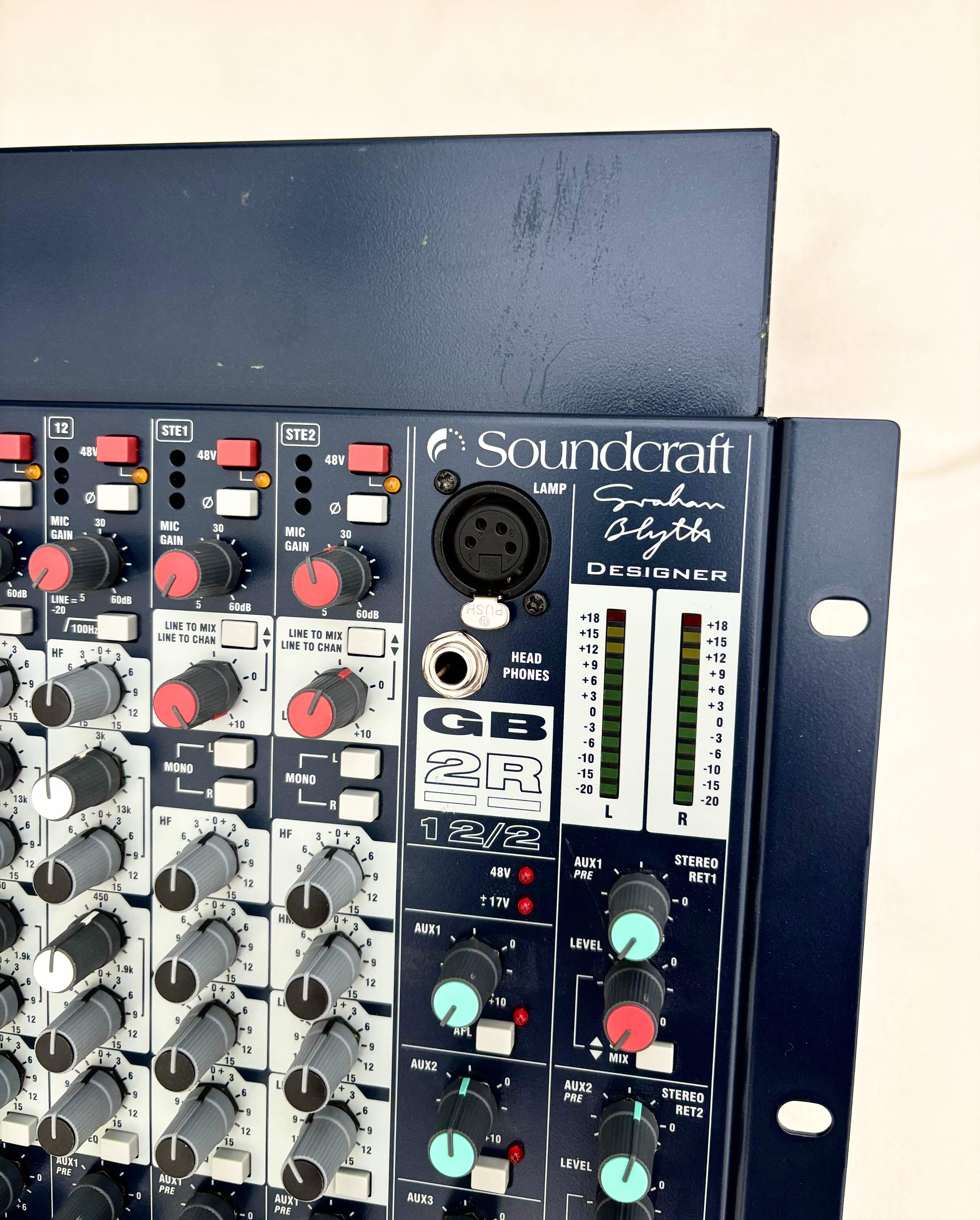 Table de Mixage Analogique Soundcraft GB2R 12/2