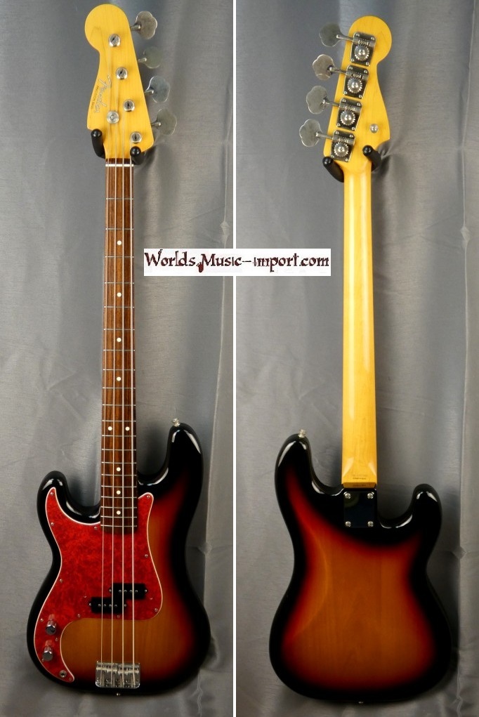 FENDER Precision Bass PB-62' LH gaucher 1998 3TS japon
