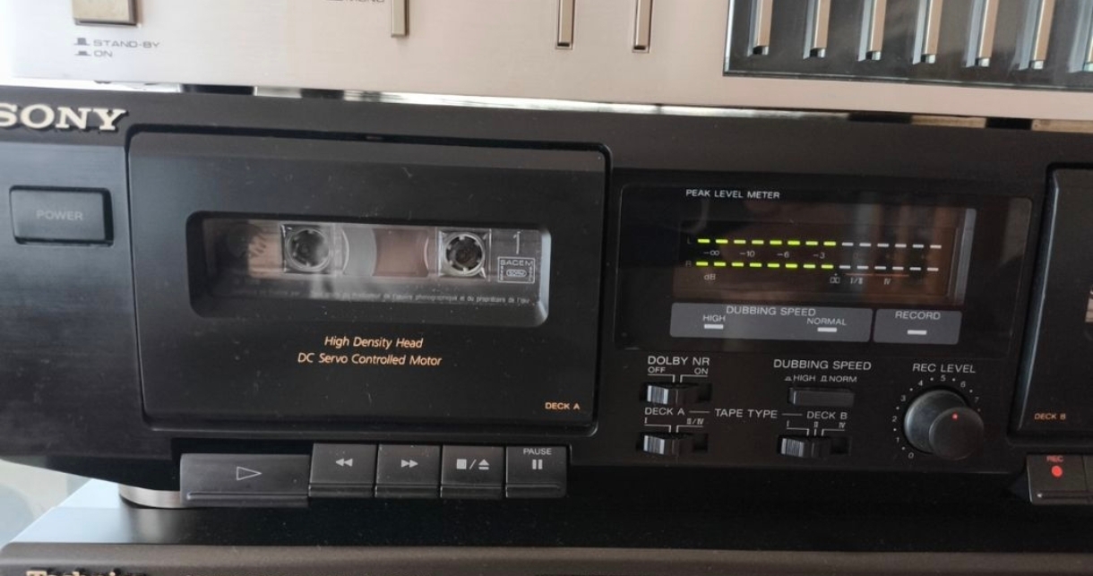 Sony TC-WE305 Stereo Cassette Deck 