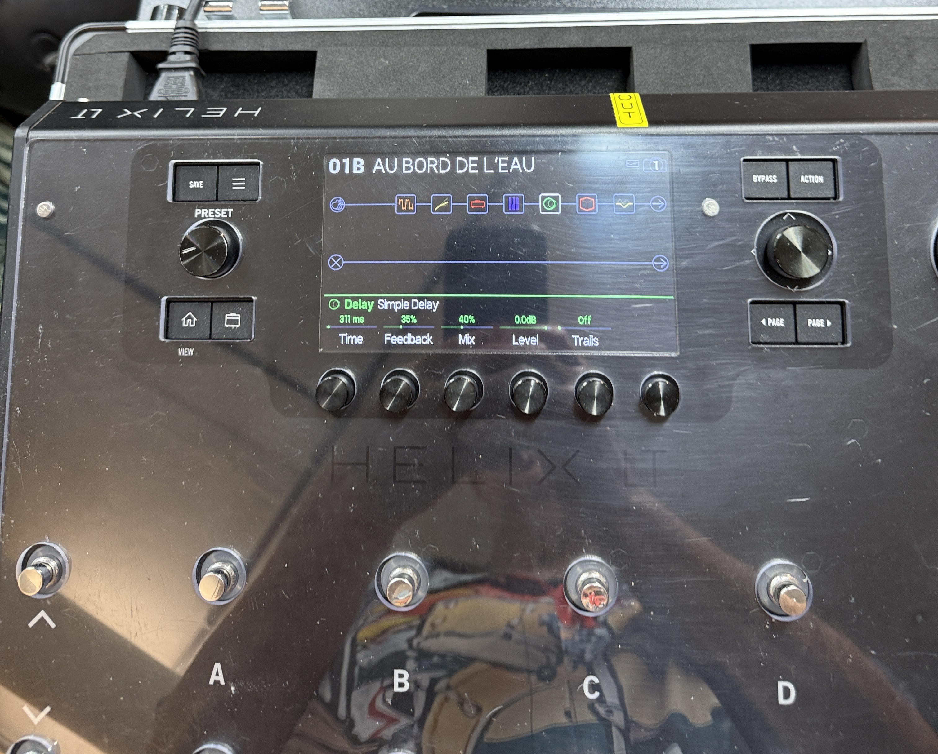 Vends superbe Line 6 Helix LT