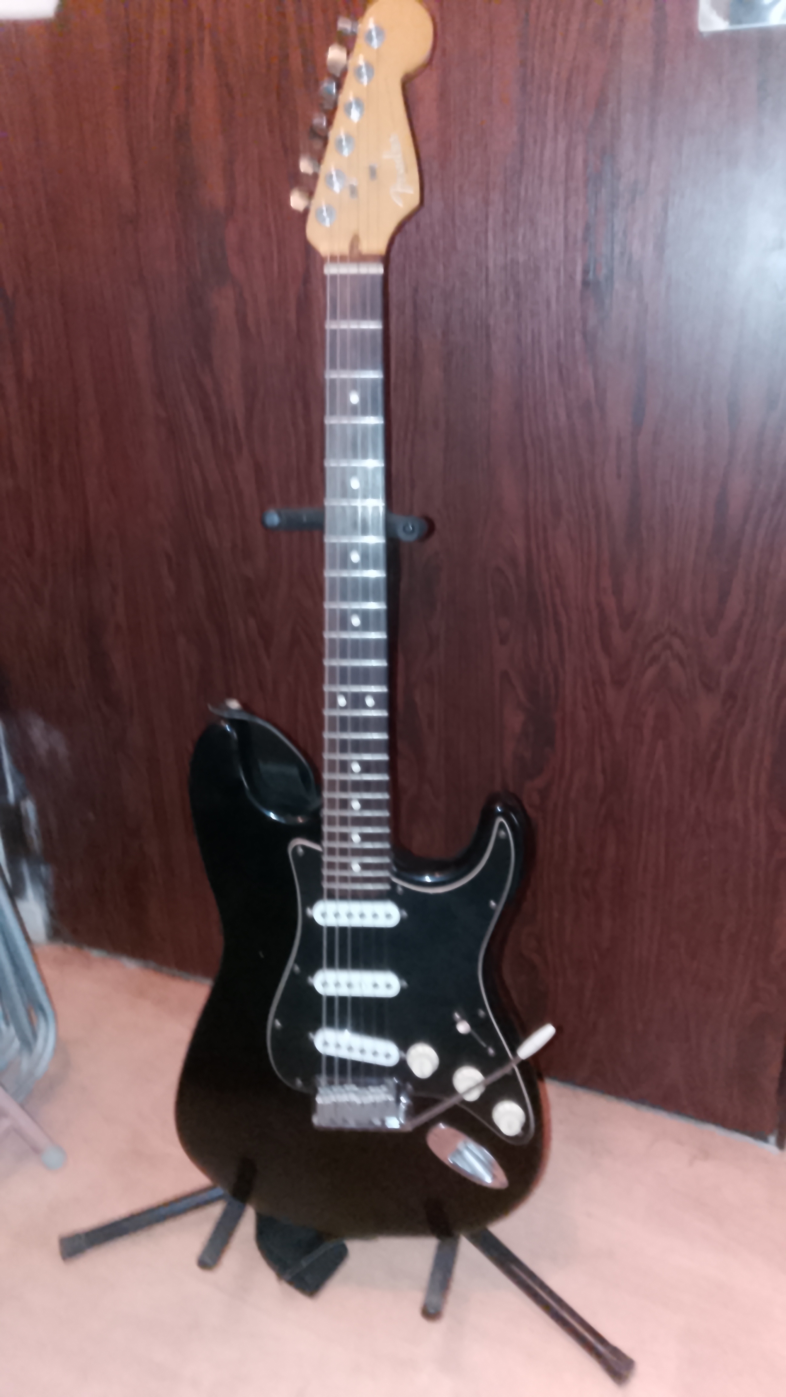 fender stratocaster usa 1997 noire