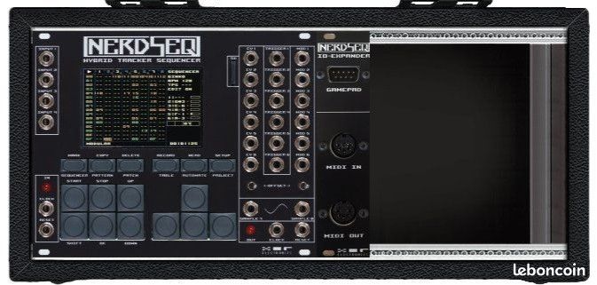 Nerdseq + midi module