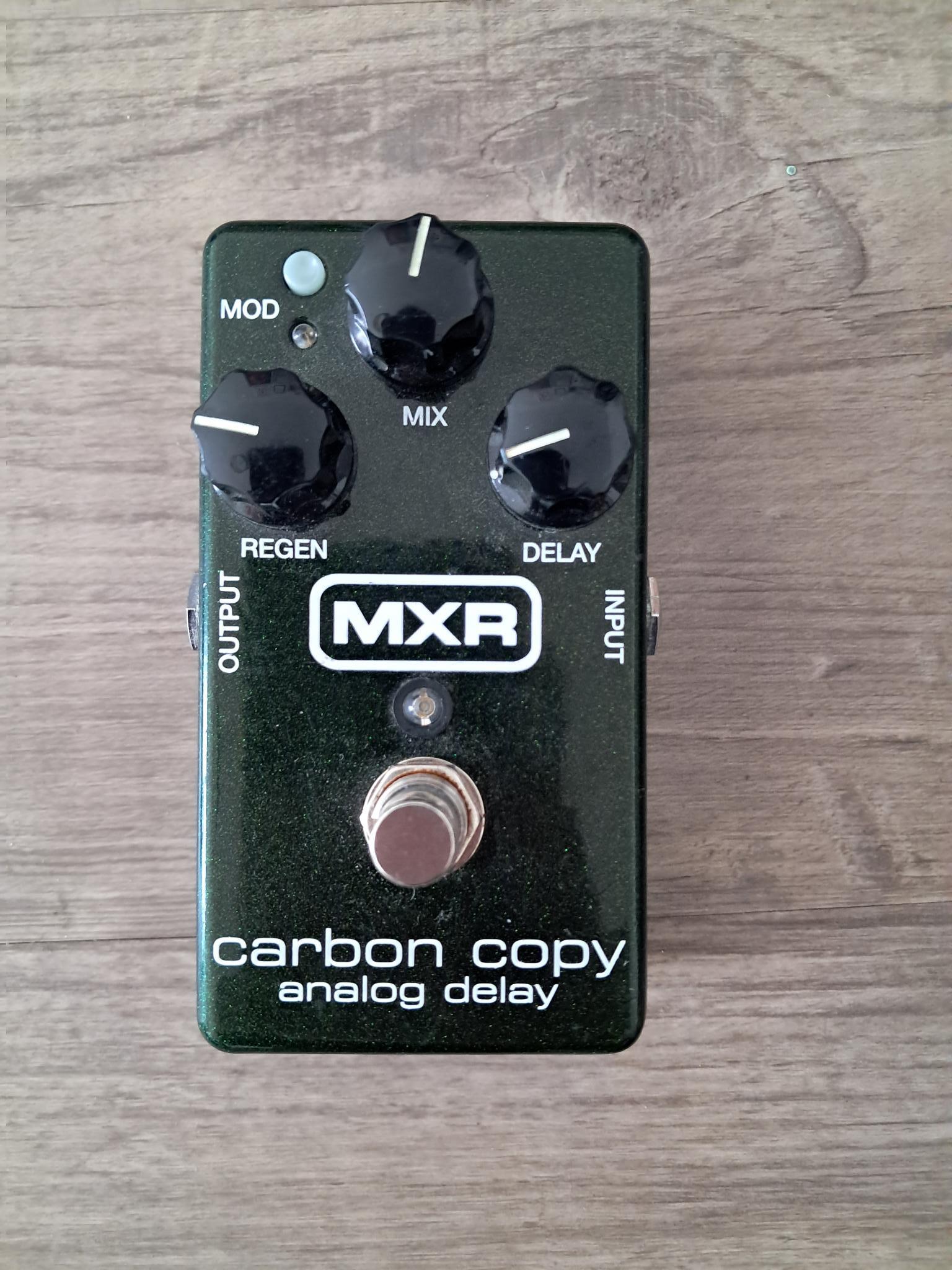Delay guitare MXR Carbon copy