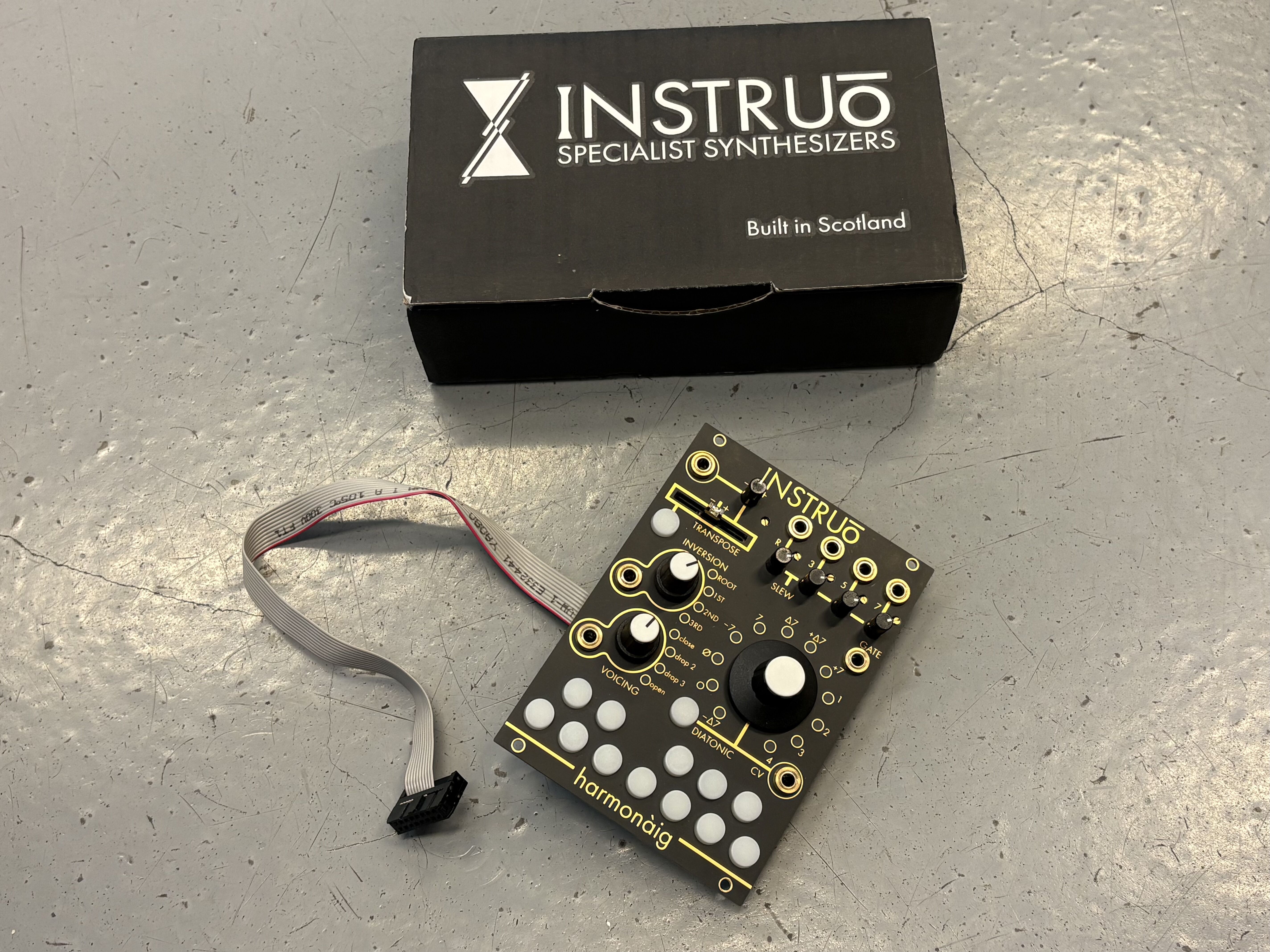 Instruō Harmonaig — Quantizer d'accords Eurorack