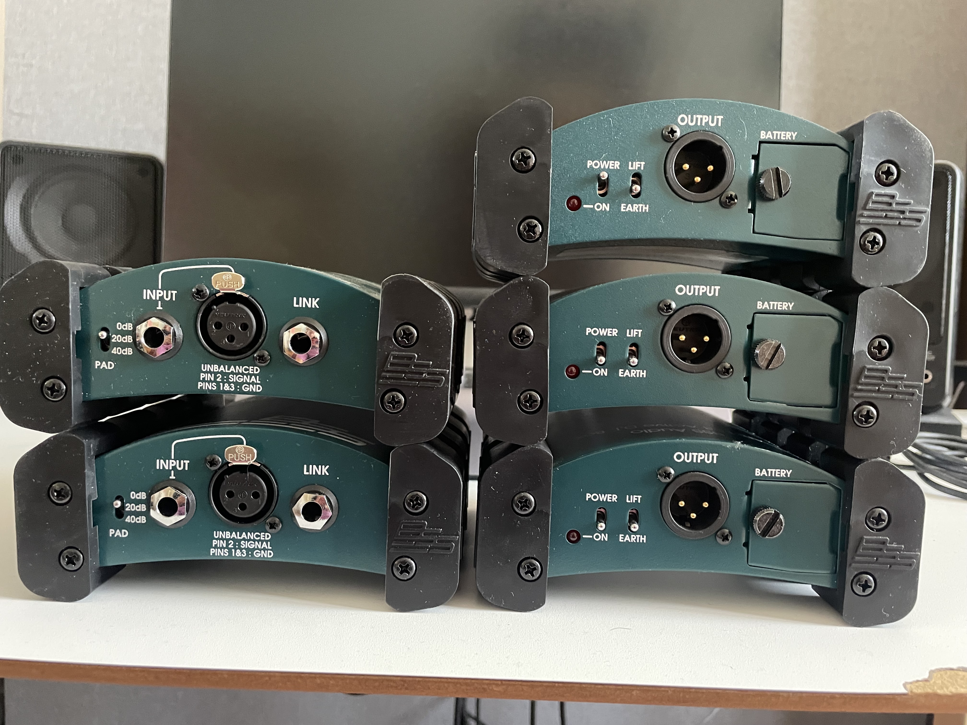 5 DI actives BSS Ausio AR-133 comme neuves utilisées une fois