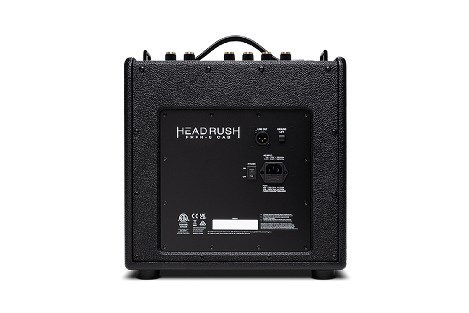 HeadRush Electronics FRFR-8 CAB : FRFR-8 CABrear
