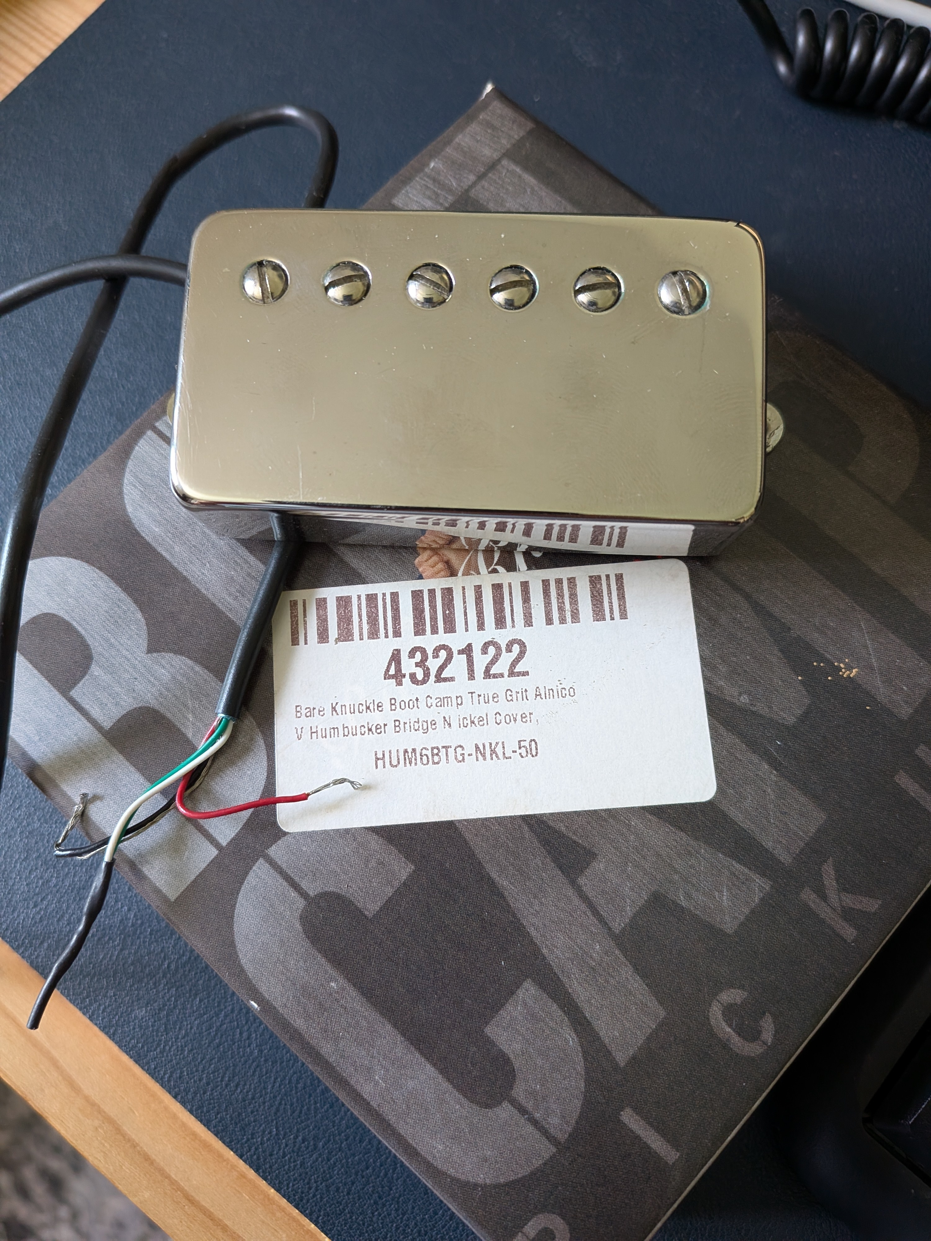 Vends Bare Knuckle BC True Grit HB BR 50 N
